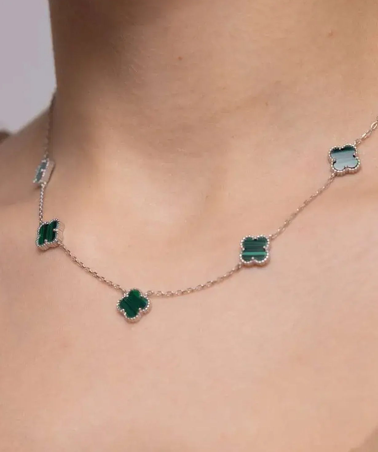 Silver necklace «SiaMoods» SN263M