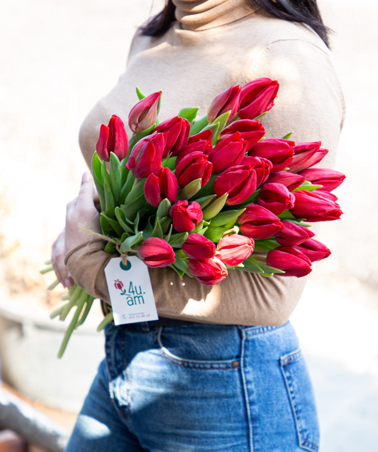 Կակաչներ «Baghramyan Varder» մուգ կարմիր, 27 հատ