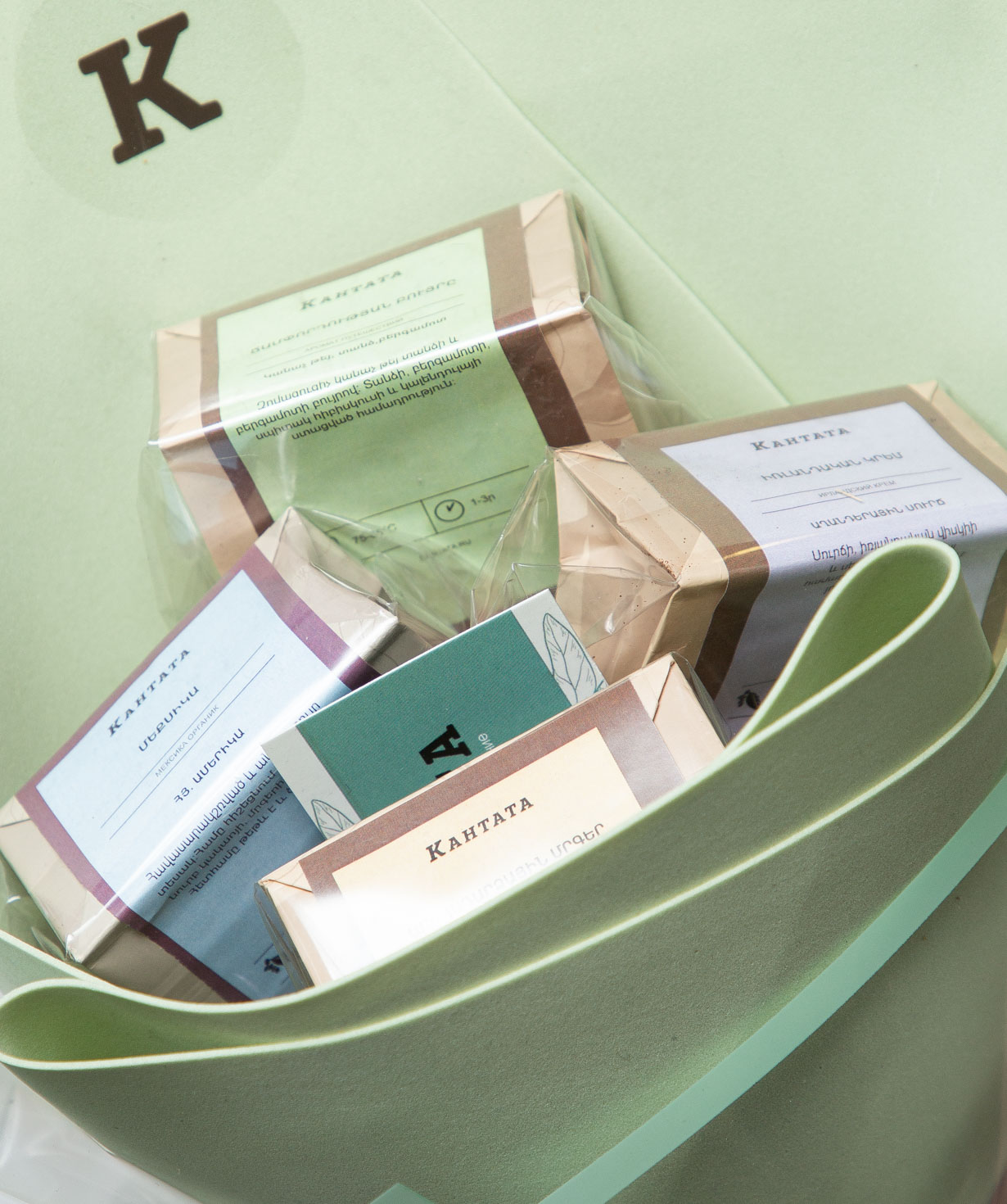 Gift bouquet «Cantata» with coffee and tea №22