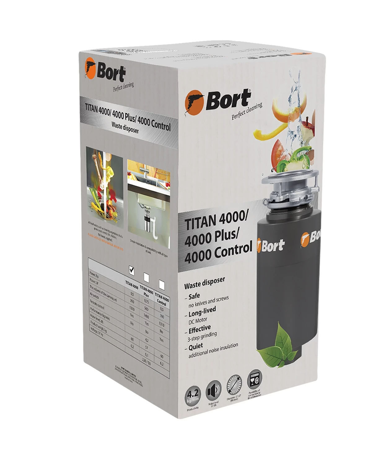 Food waste disposer BORT TITAN 4000