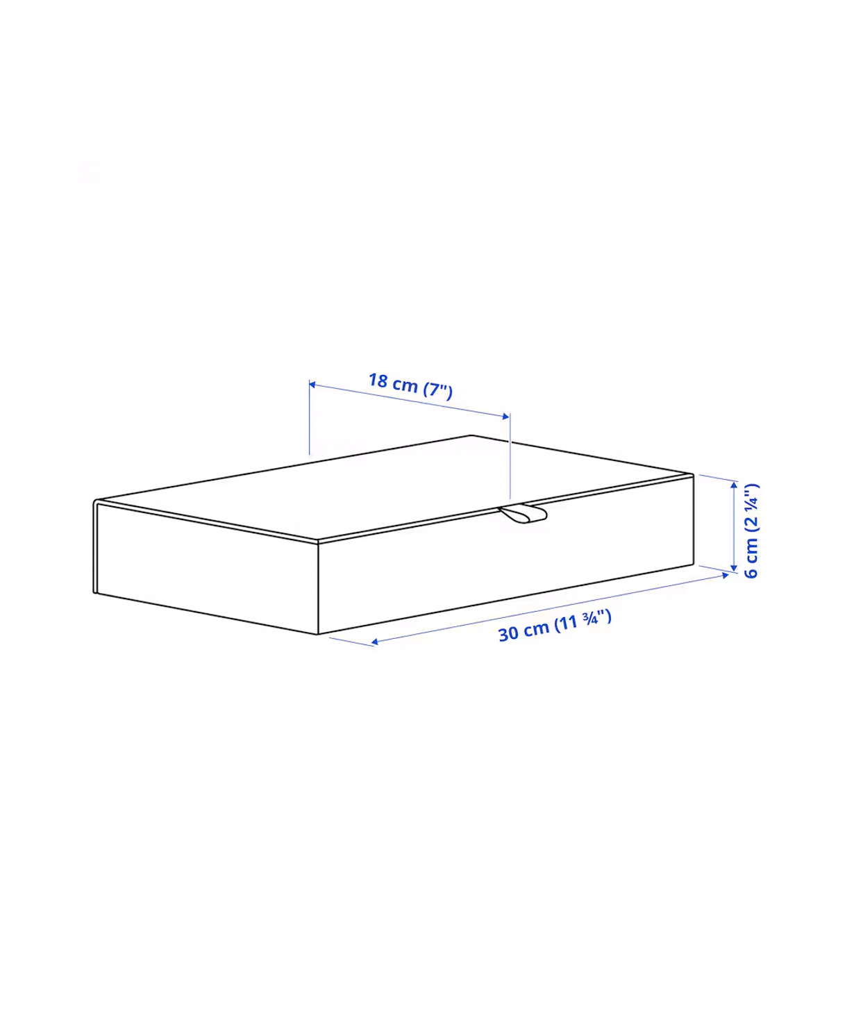 Органайзер «Ikea» Ragodling, 30 x 18 x 6 սմ