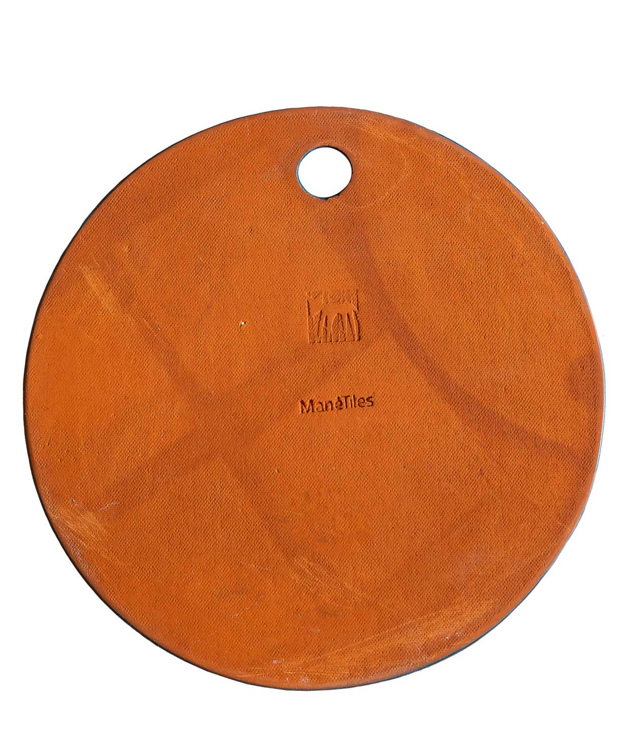 Cheese plate `ManeTiles` decorative, ceramic №27