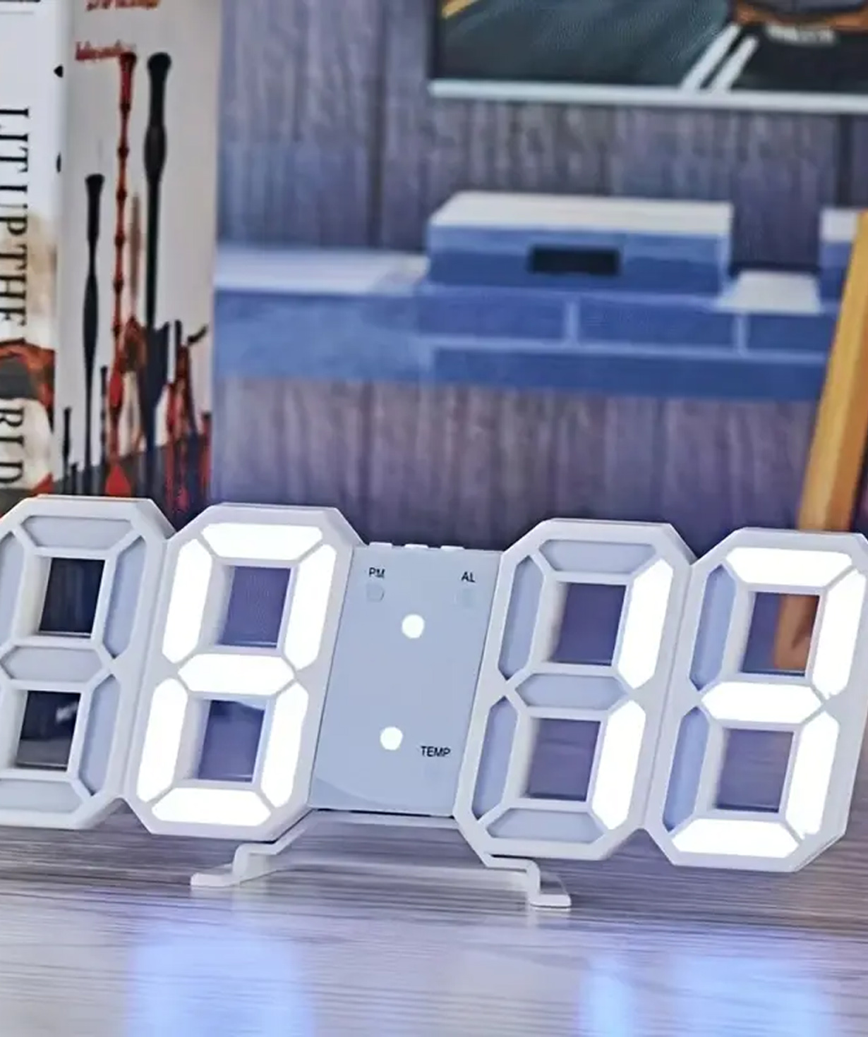 Wall clock «Gift Store» Modern LED