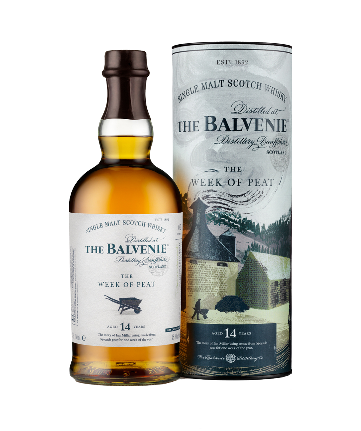 Whiskey «The Balvenie» Week of Peat, 14y, 48.3%, 700 ml