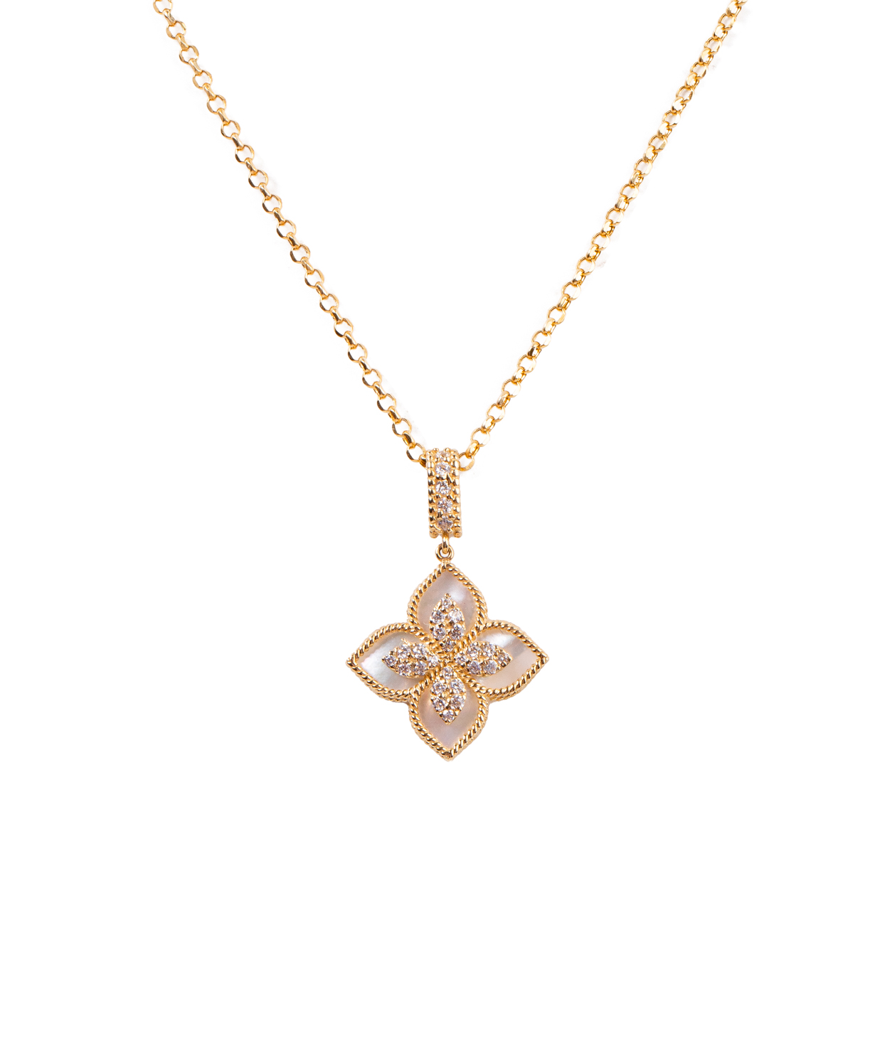 Pendant ''Less is more'' gold №120