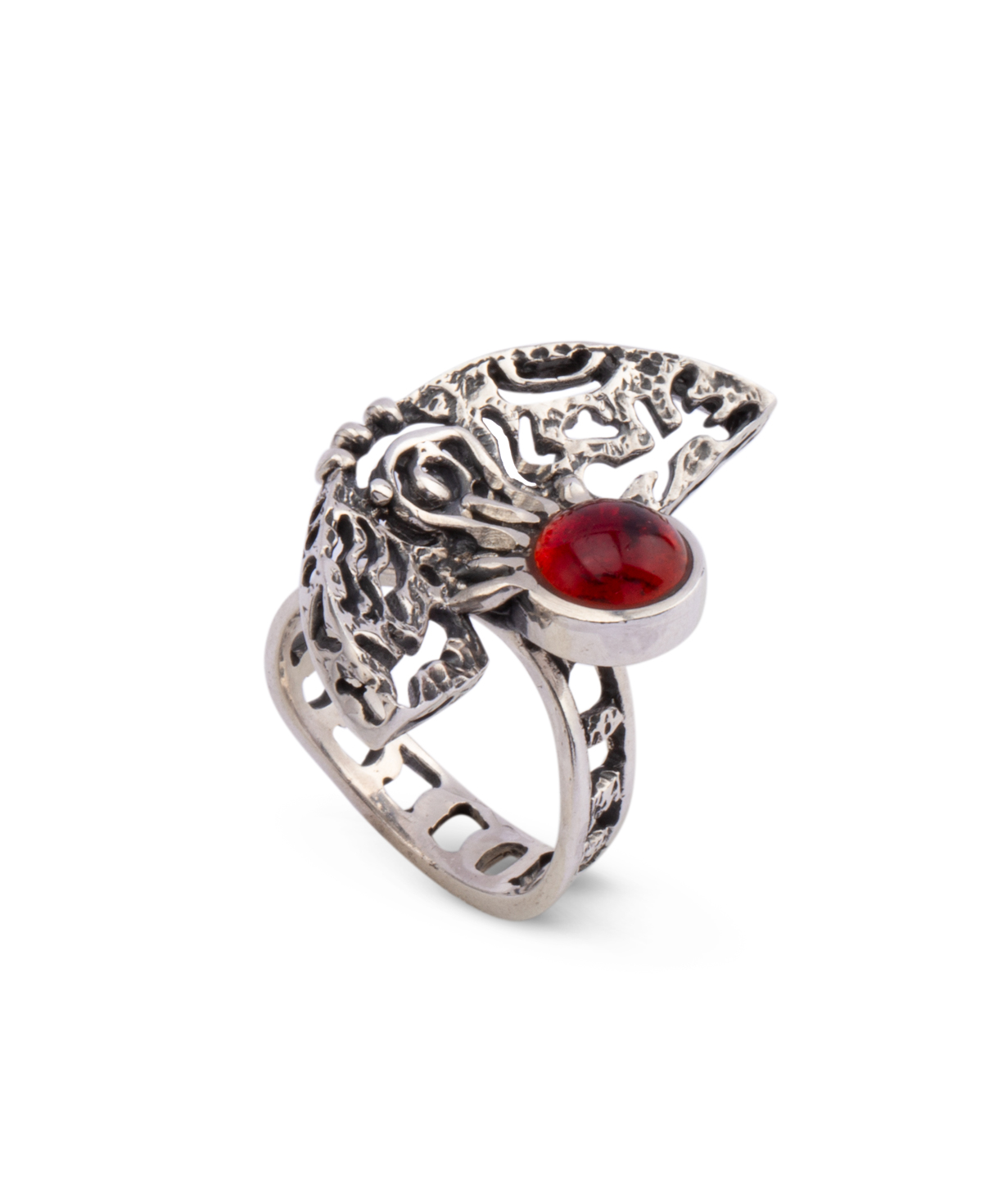 Ring `Kara Silver` tropical