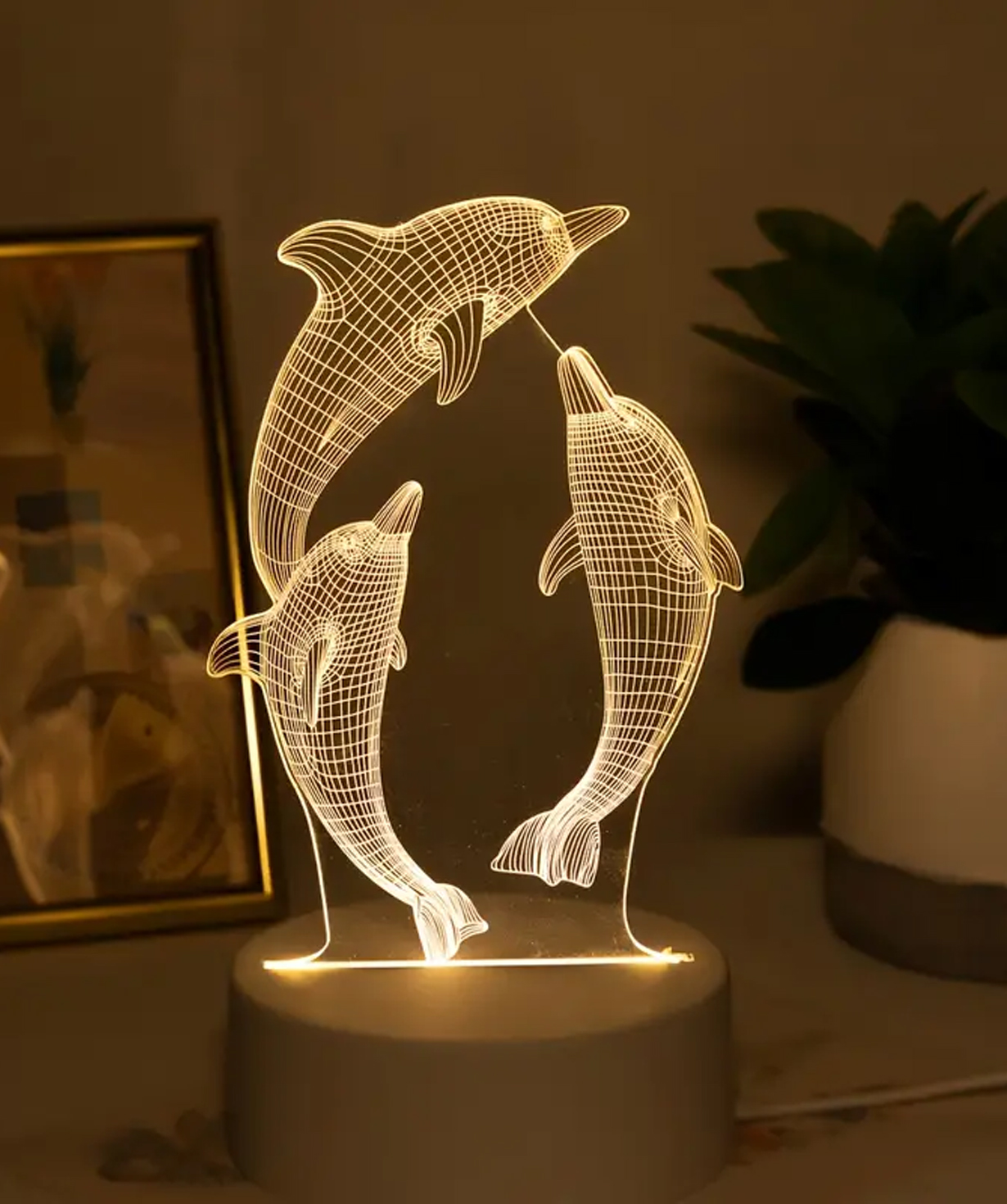 LED Лампа «Gift Store» Dolphin