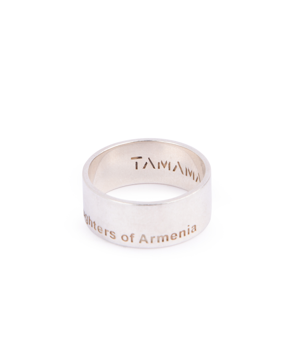 Кольцо `Tamama` серебряное, DOA средний M0111
