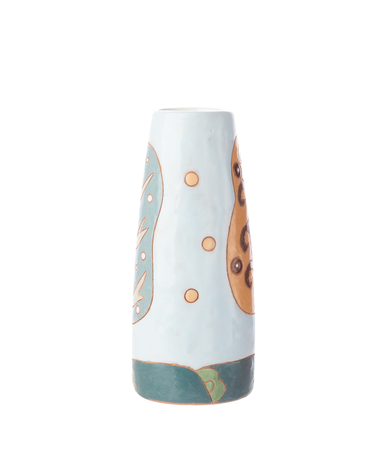 Vase `Nuard Ceramics` for flowers, trees №1