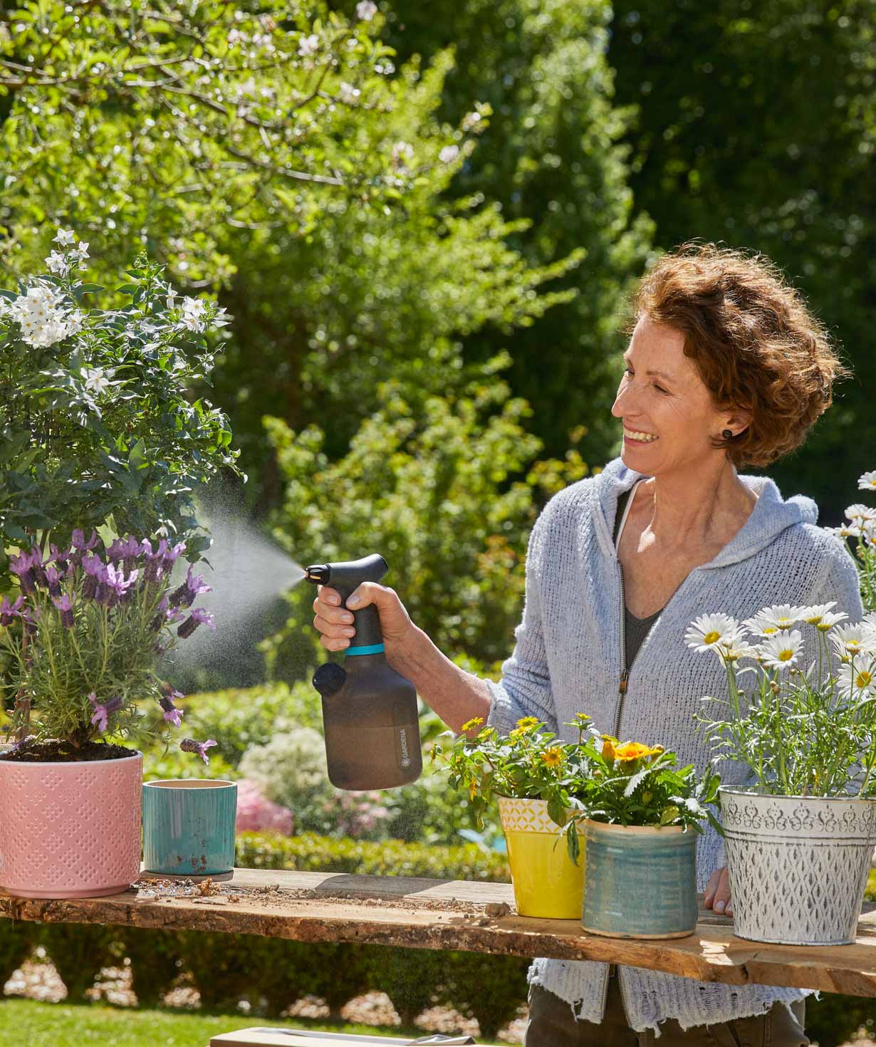 Հեղուկացիր «Gardena» EasyPump, մարտկոցով, 1 լ