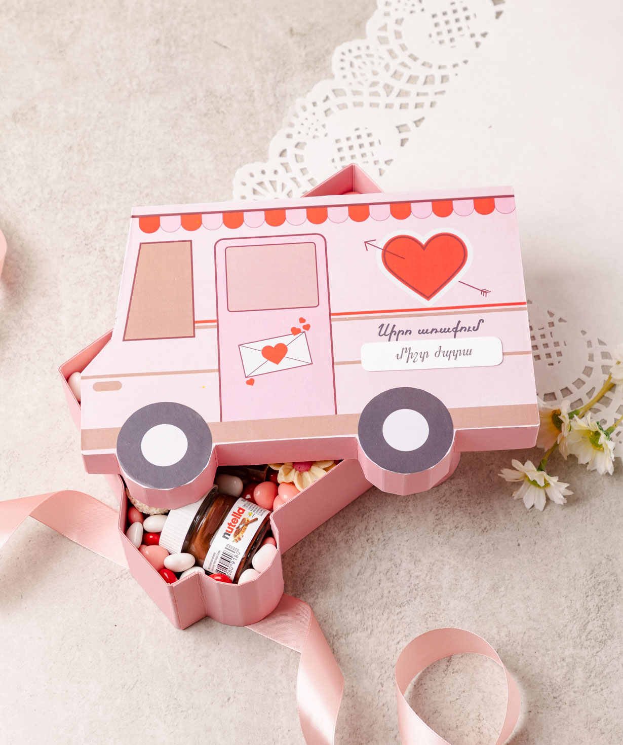 Նվեր տուփ «THE BOX»  սիրելիի համար №604