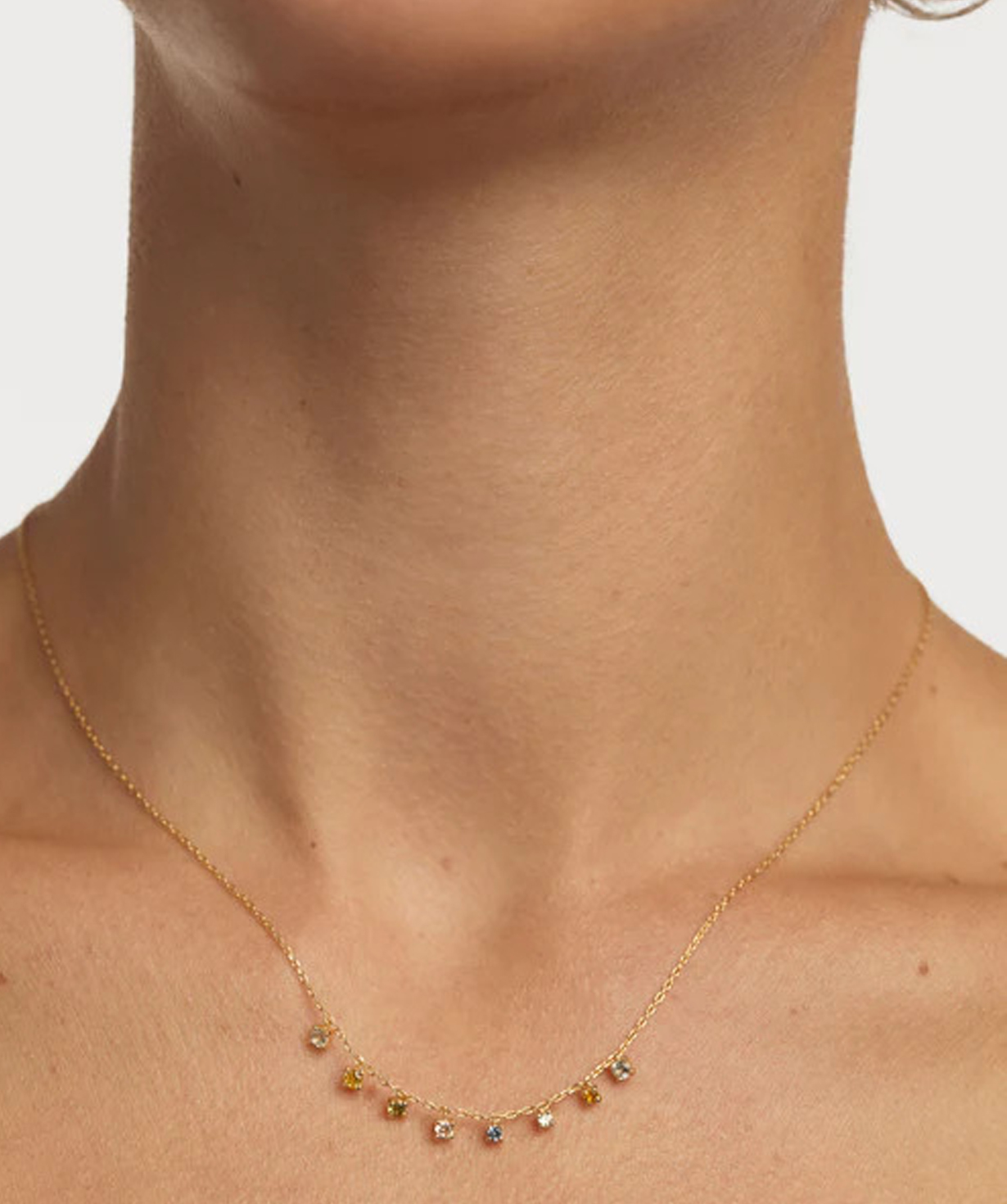 Silver necklace «PDPAOLA» CO01-839-U