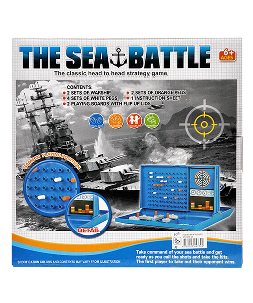 Board game ''Sea battle''