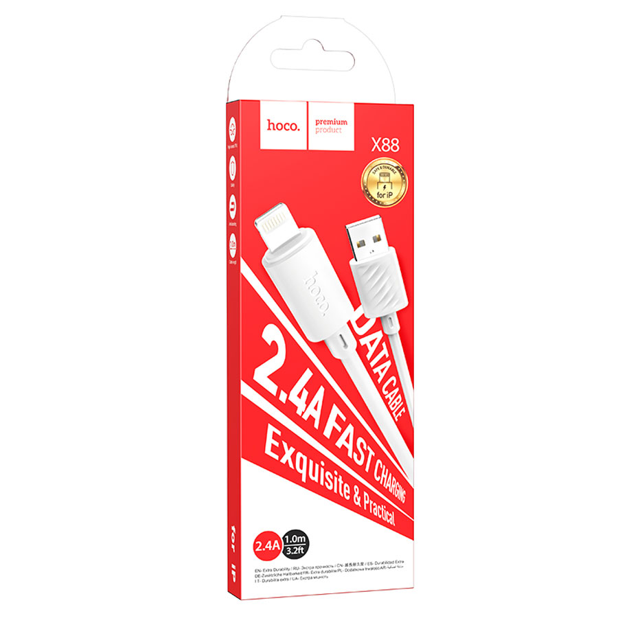 Մալուխ «Hoco» X88 USB-IPH