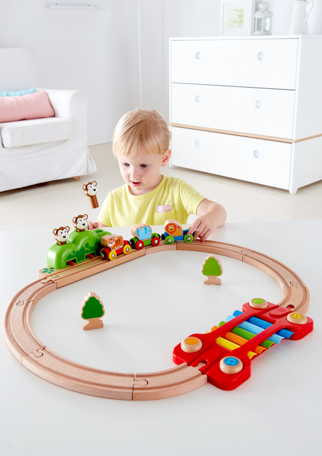 Railroad music and monkeys «Hape» HP-H3825