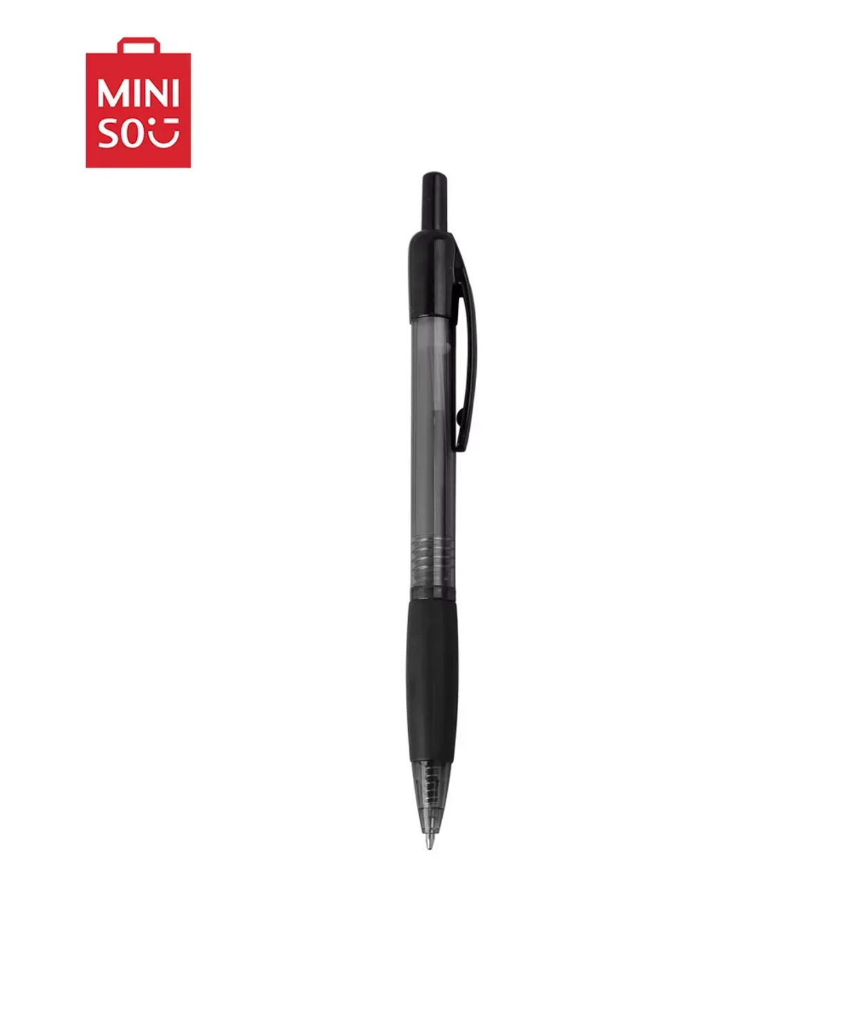 Գրիչ «Miniso» գելային, սև, 10 հատ