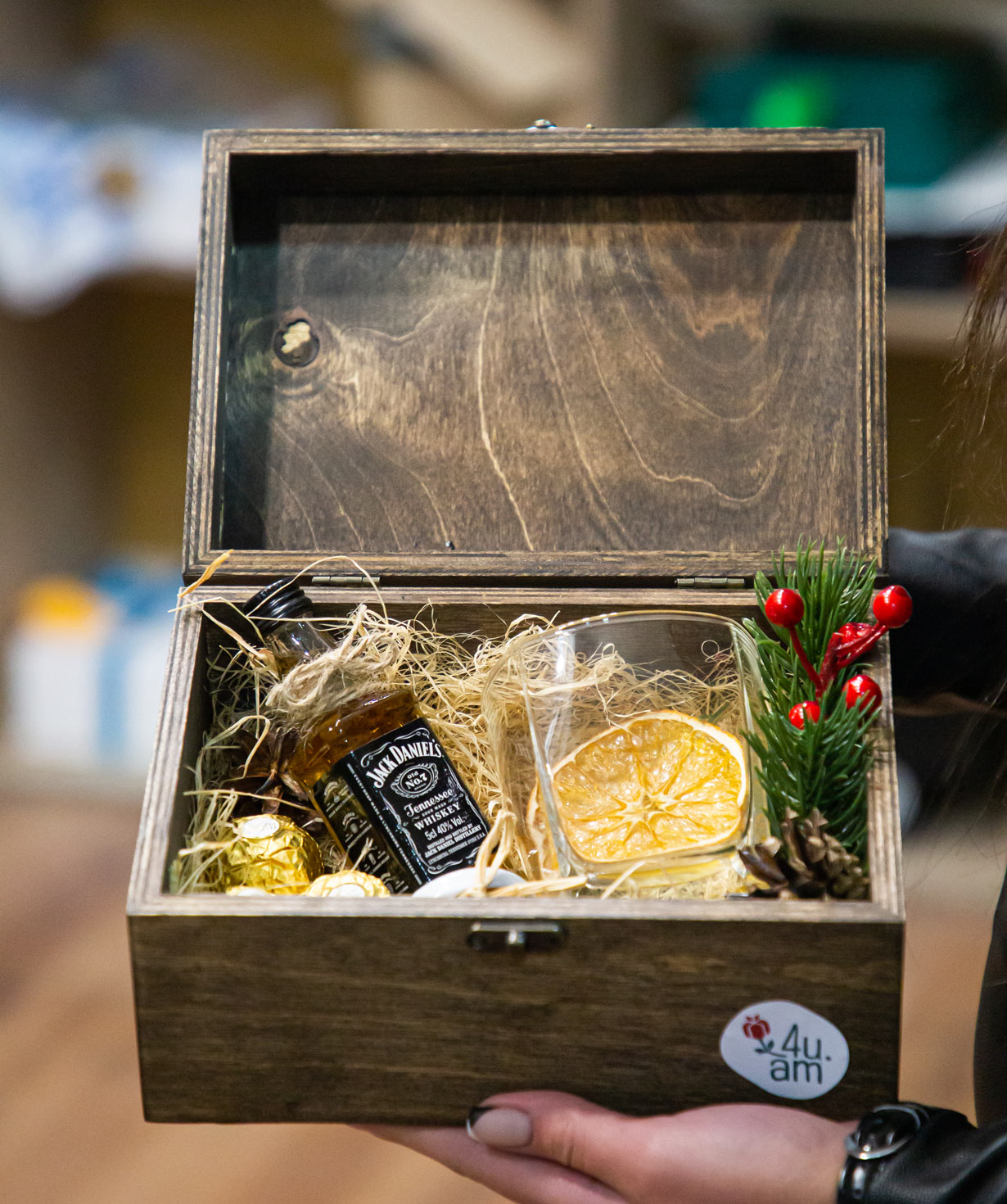 Gift box `Basic Store` Christmas №112