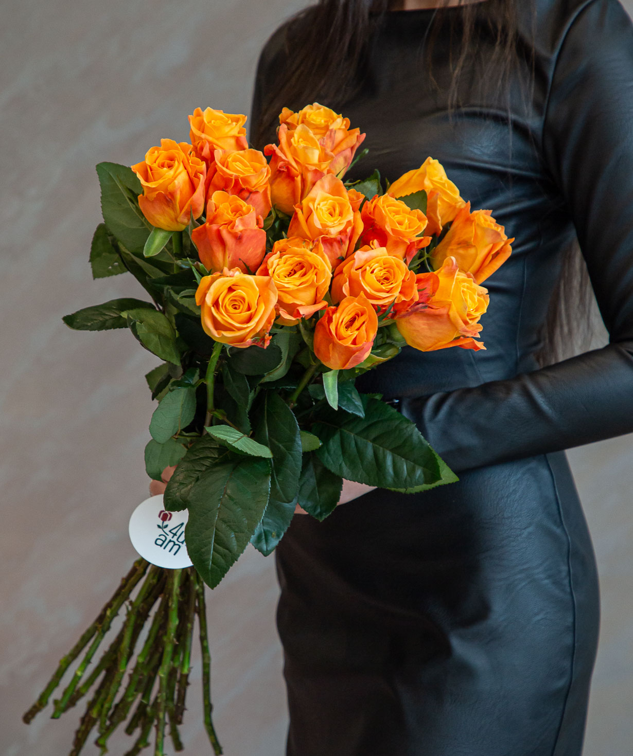 Розы «Yanara» 15 шт, 80 см