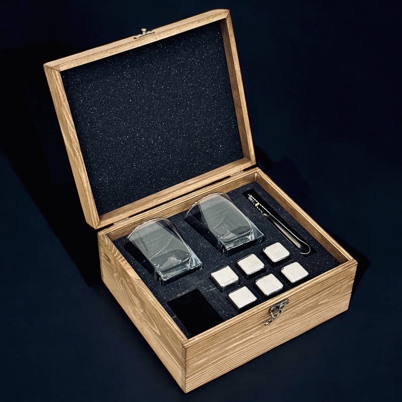 Վիսկիի հավաքածու «Creative Gifts» սառեցնող խորանարդներով