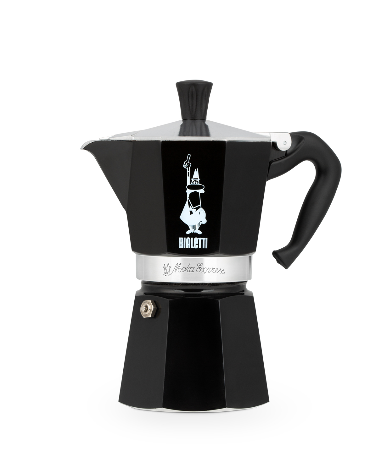 Кофеварка «Bialetti» Moka Express Black, 6 чашек
