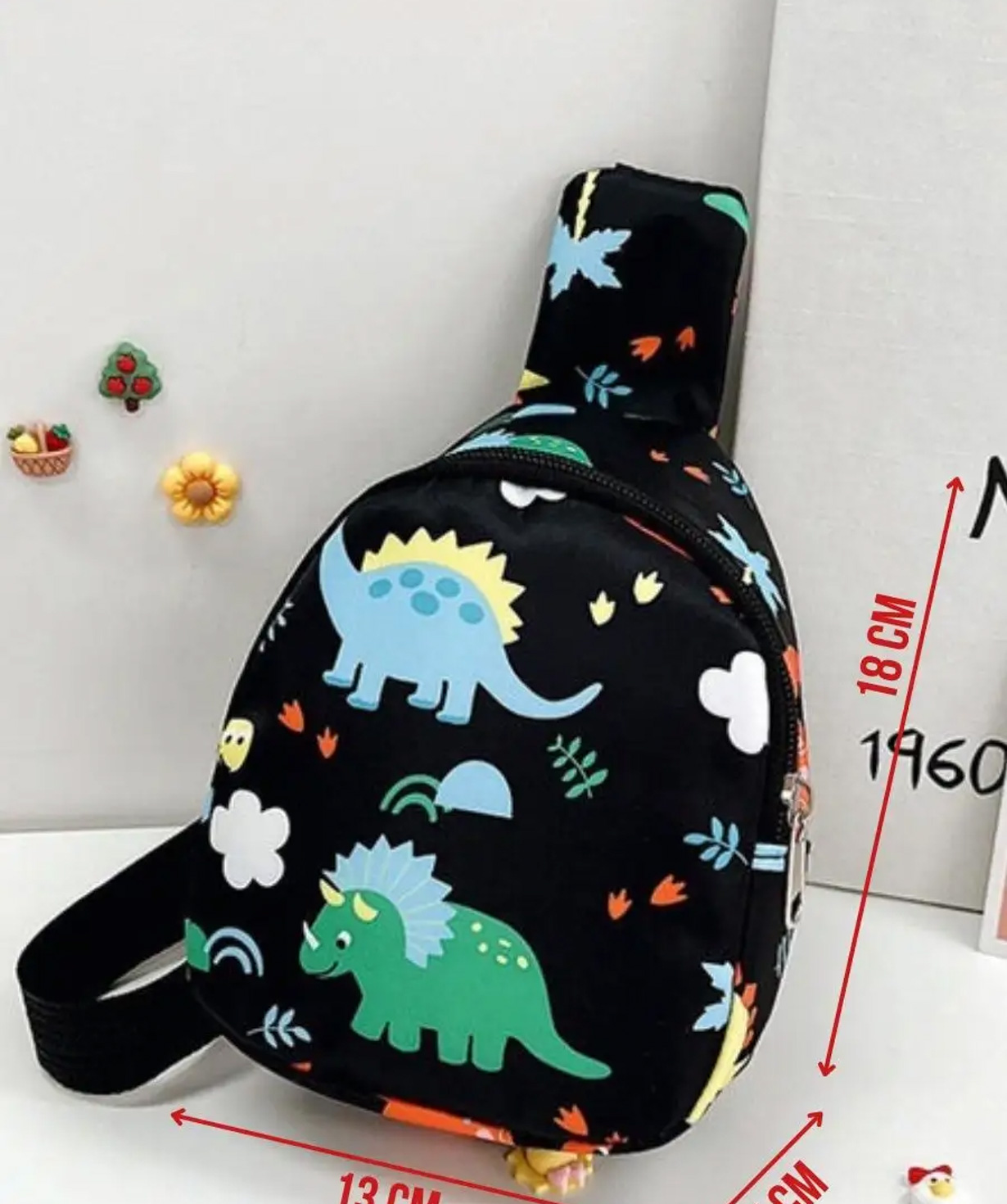 Backpack «Dinosaur» black
