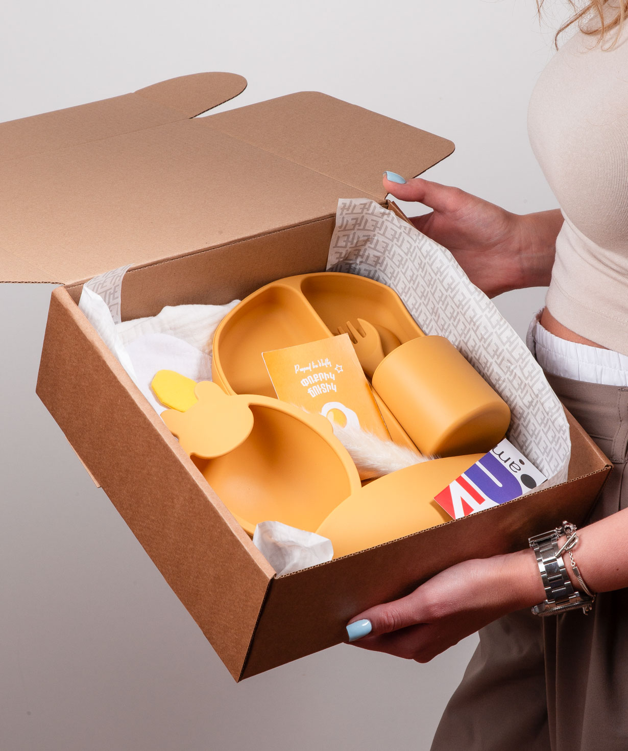Gift box «THE BOX» for a newborn №511