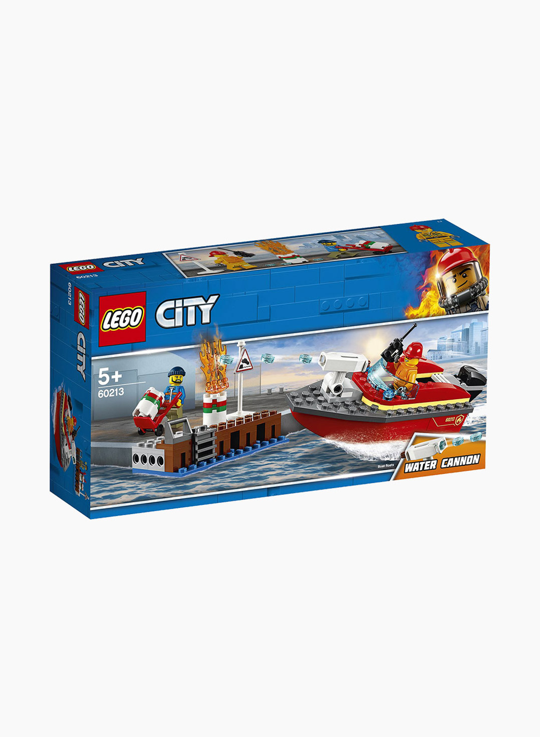 Lego City Կառուցողական Խաղ «Հրդեհ Նավահանգստում»