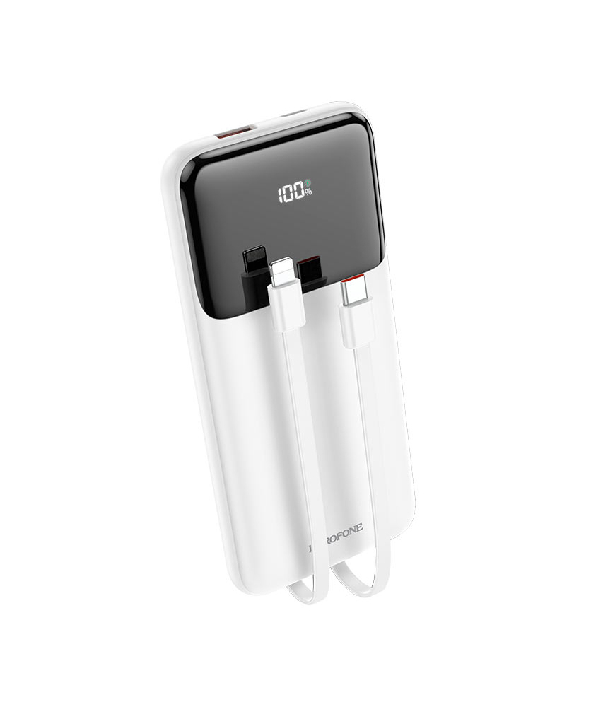 Power bank ''BOROFONE BJ22'' 10000 mAh, white