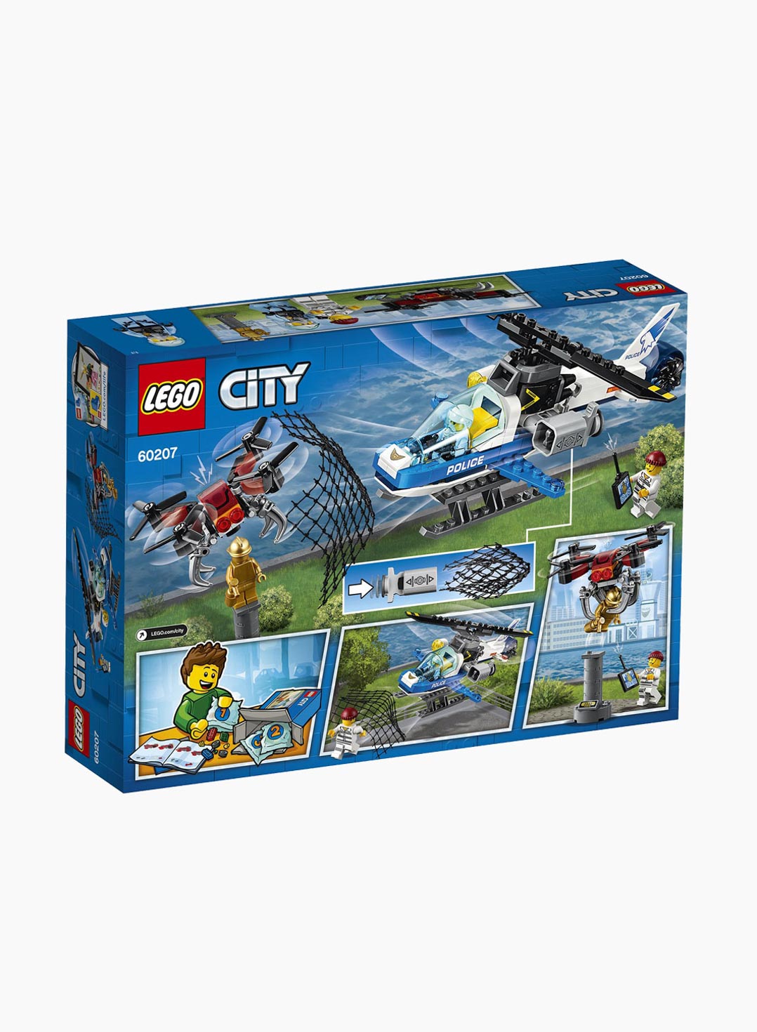 Lego City Конструктор Воздушная полиция: погоня дронов