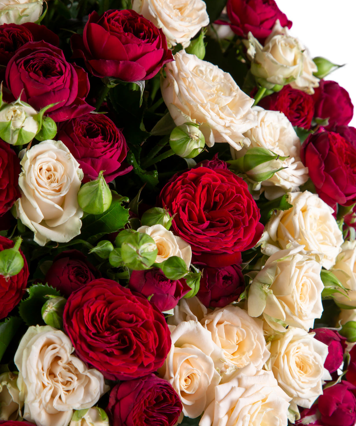 Композиция `Cybele` с кустовыми розами