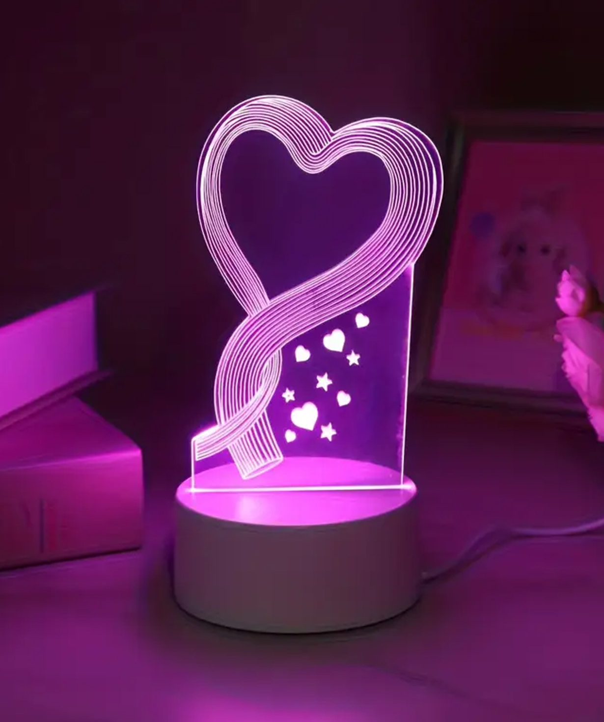 LED Lamp «Gift Store» Heart №3