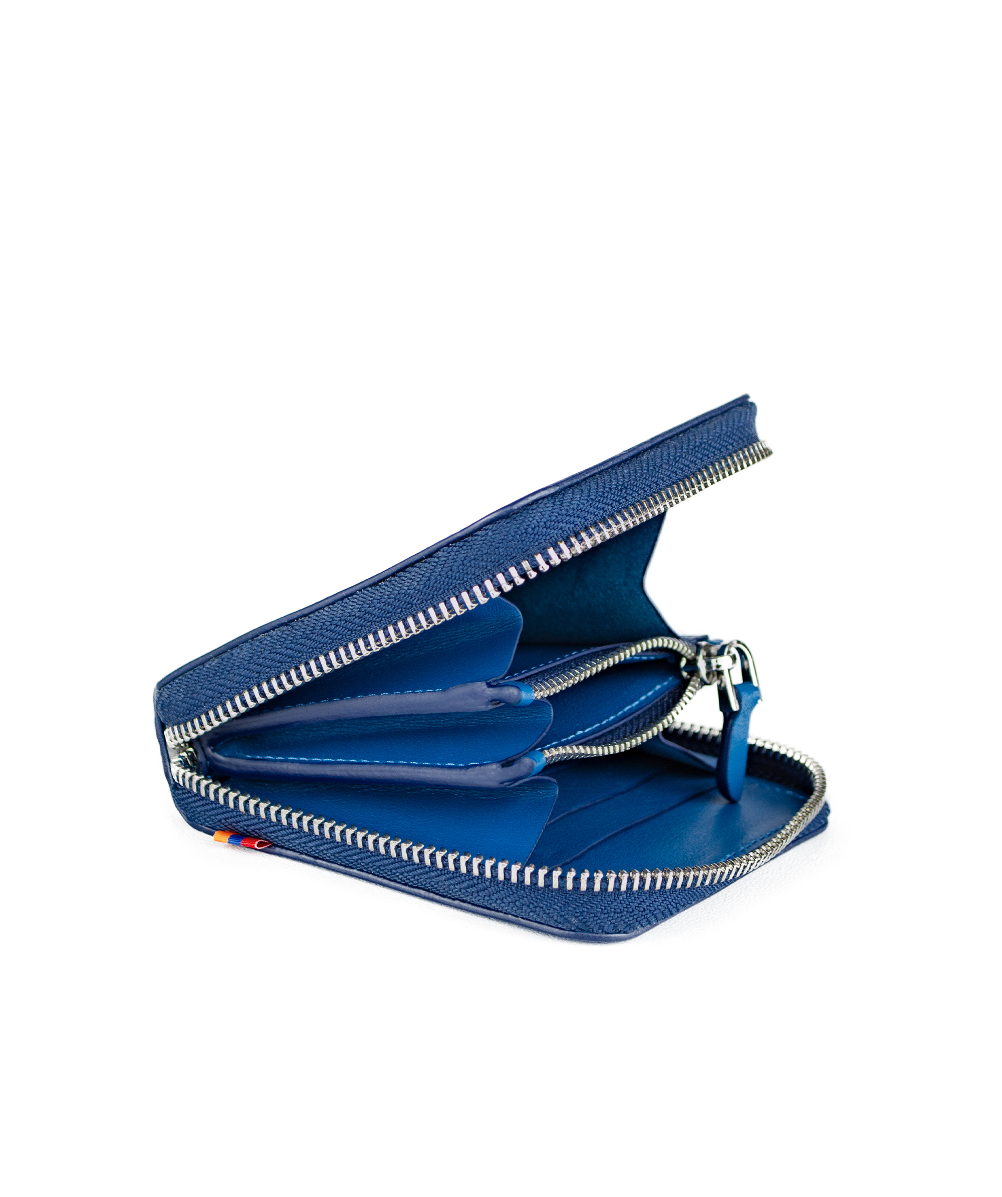 Wallet «Lambron» Reef (blue) Zipper Box