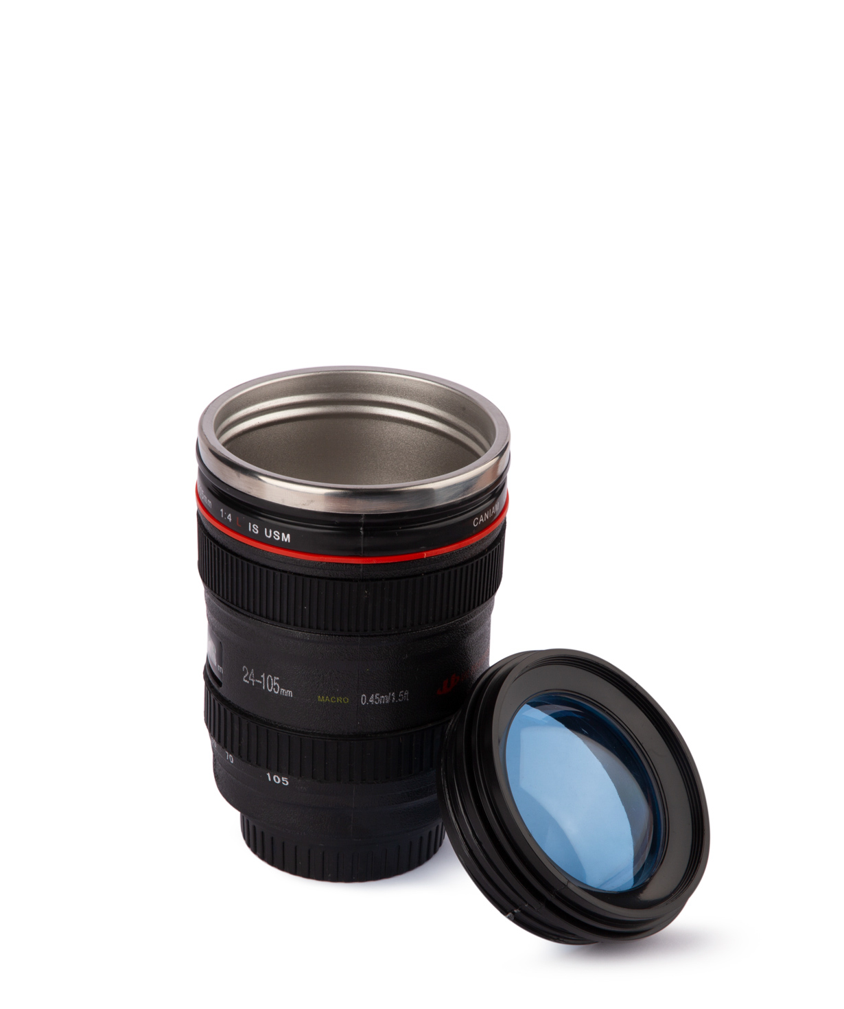 Cup «Creative Gifts» camera lens, black