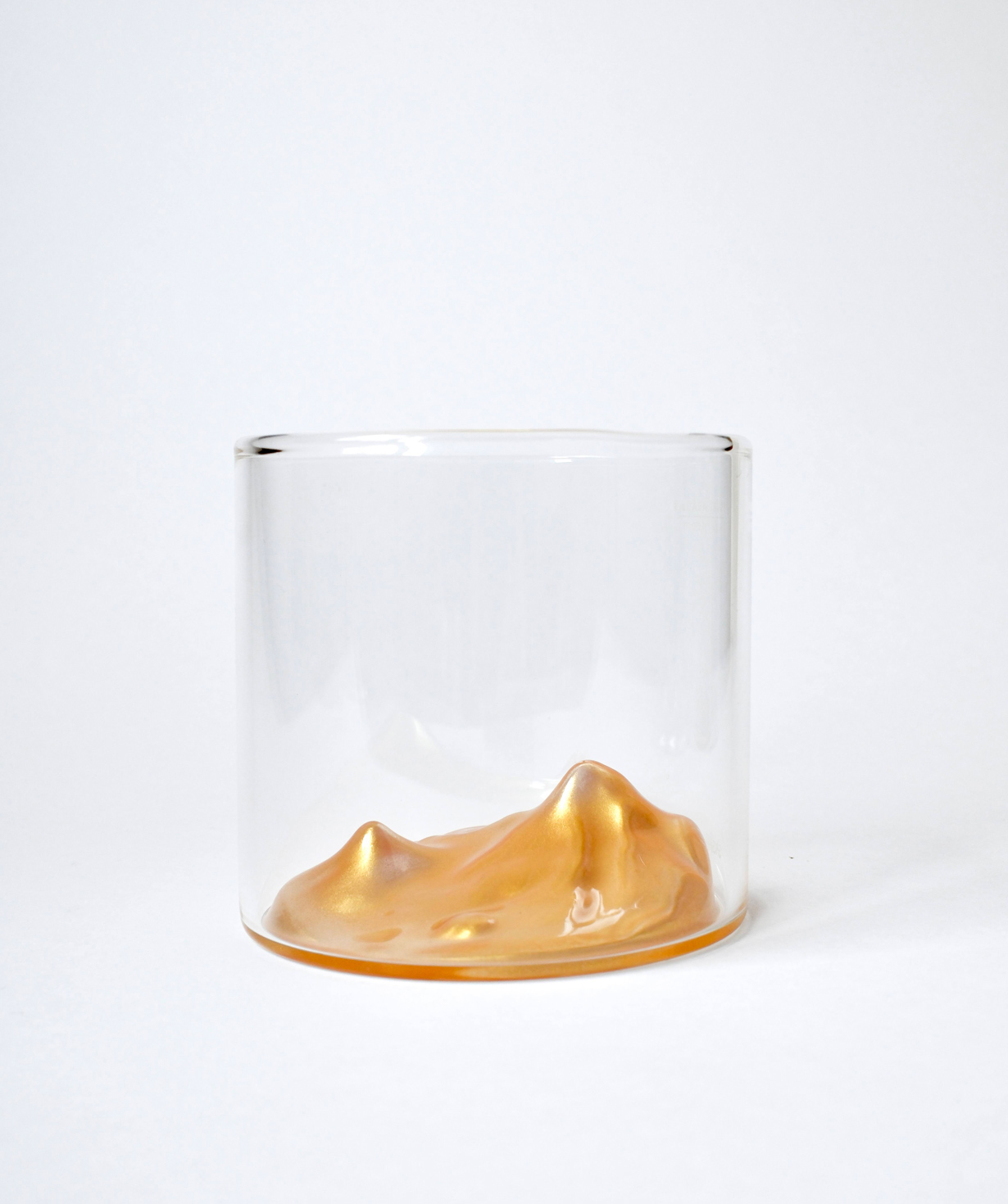 Glass «GAGAT Glass» Ararat 3D Gold
