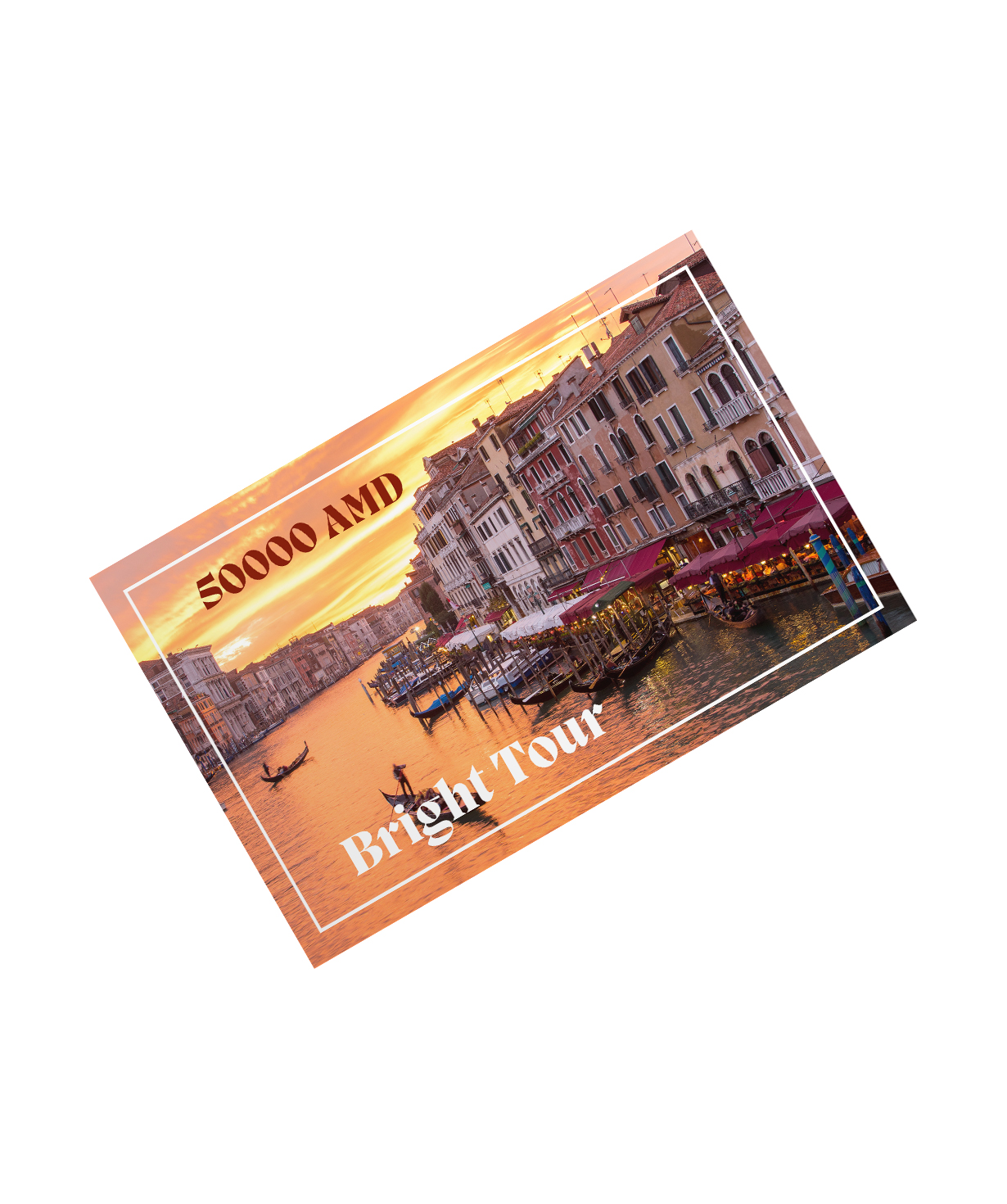 Gift card «Bright Tour» 50,000 dram