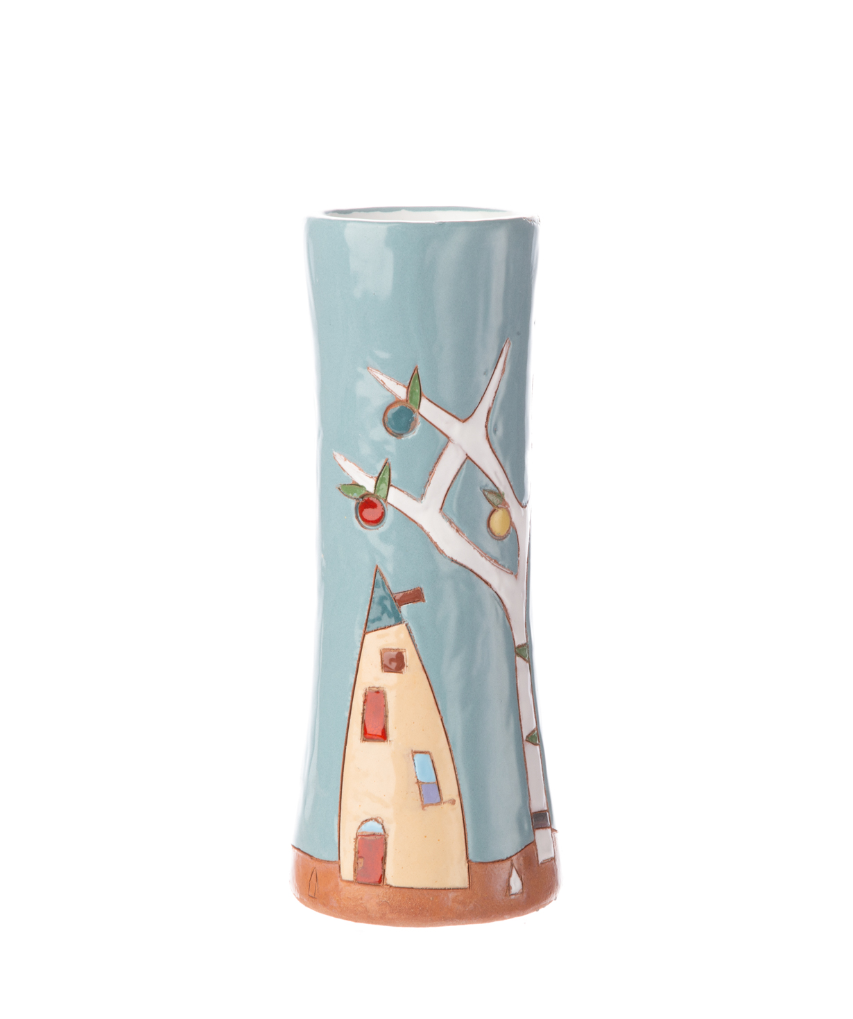 Vase `Nuard Ceramics` for flowers, city