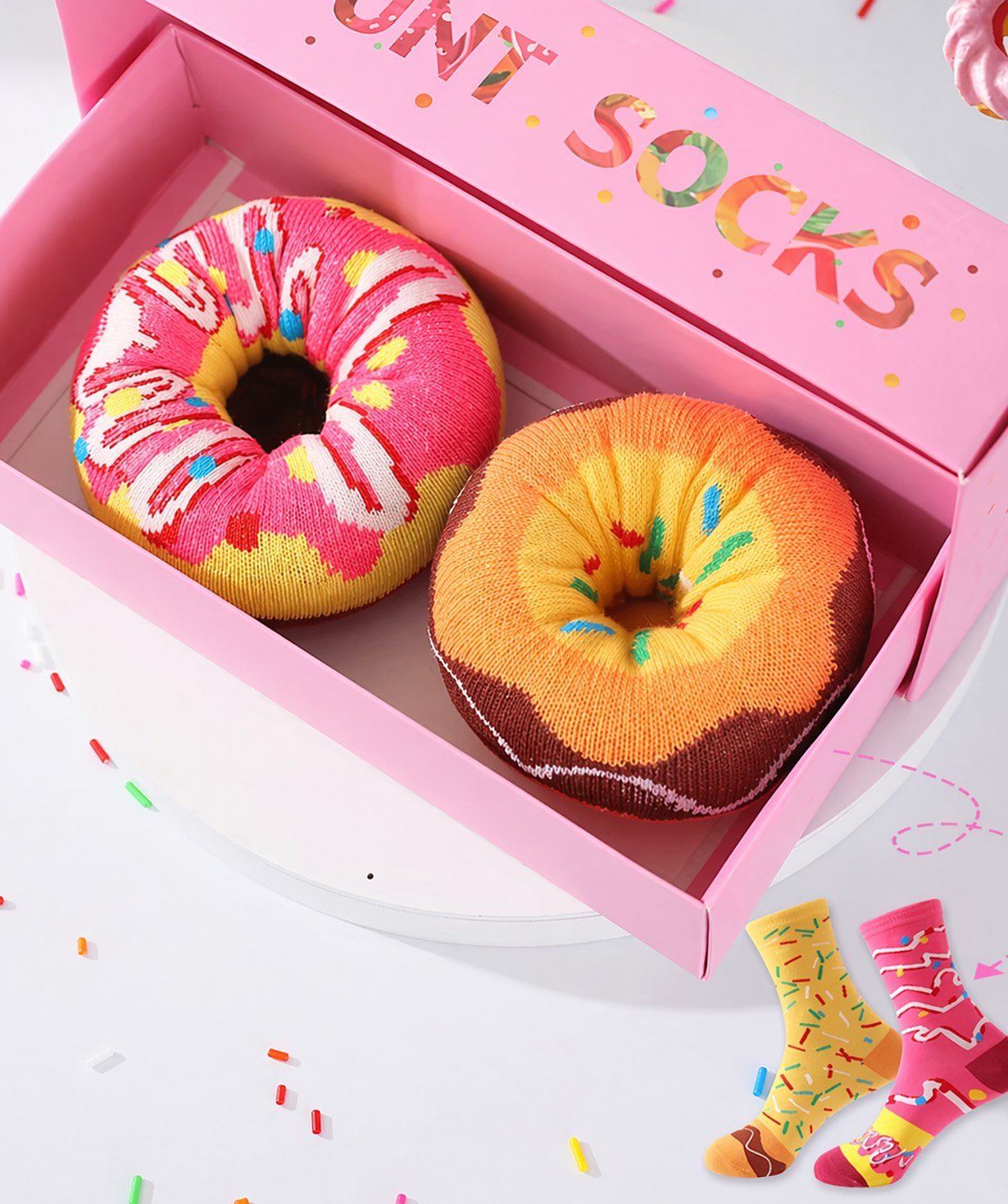 Գուլպաներ «Gift Store» Donut №1243