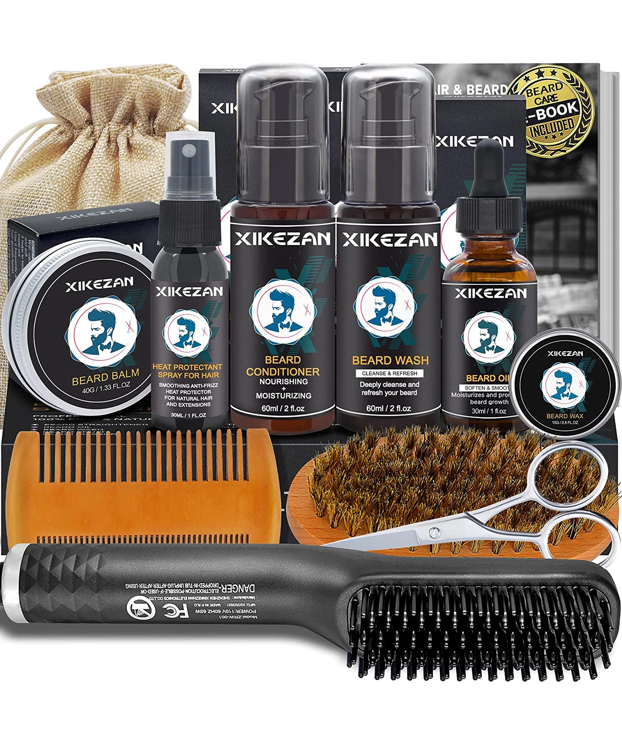 USA. gift box №405 Beard Grooming Kit