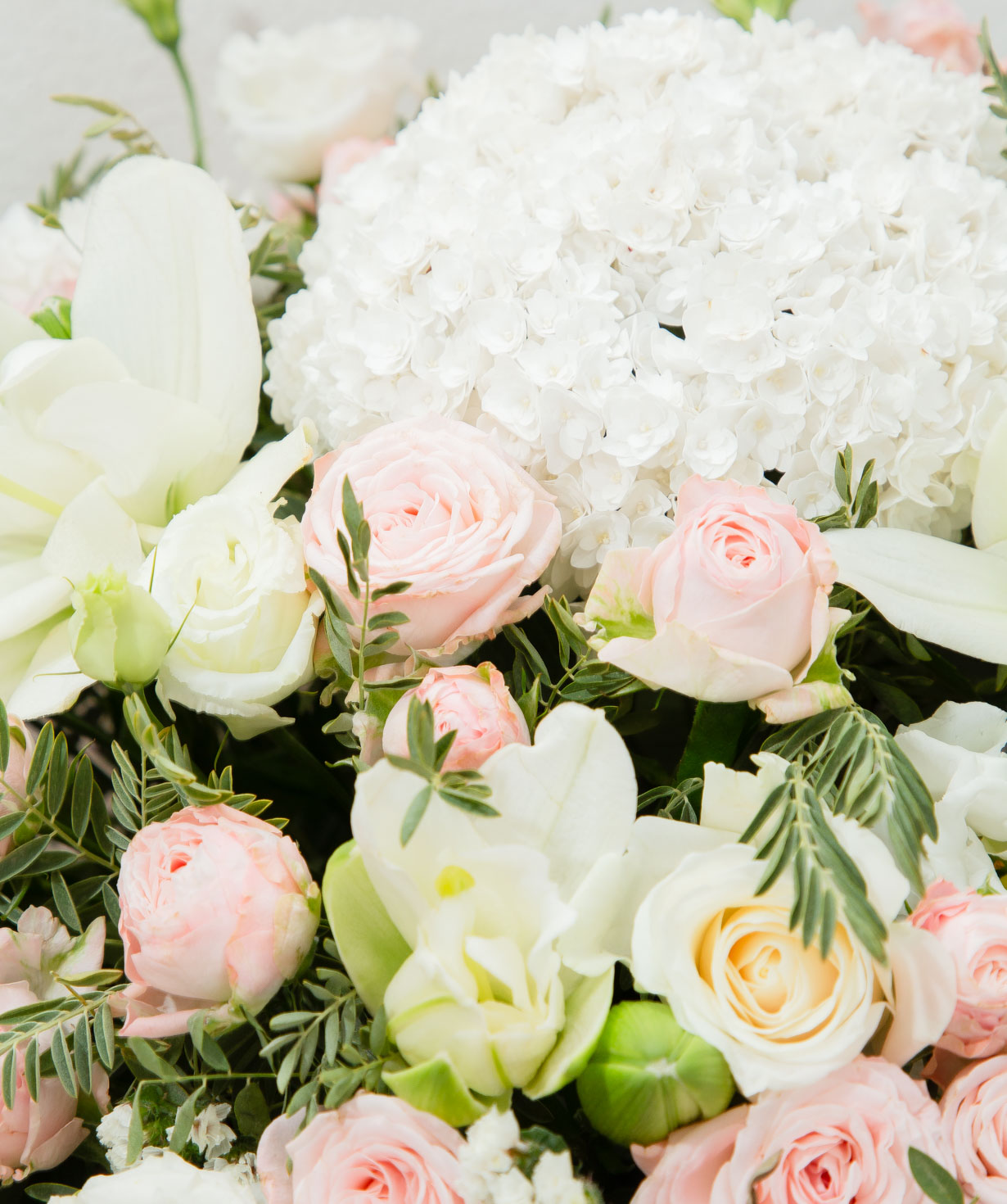 Composition «Arpis flowers» with roses №18