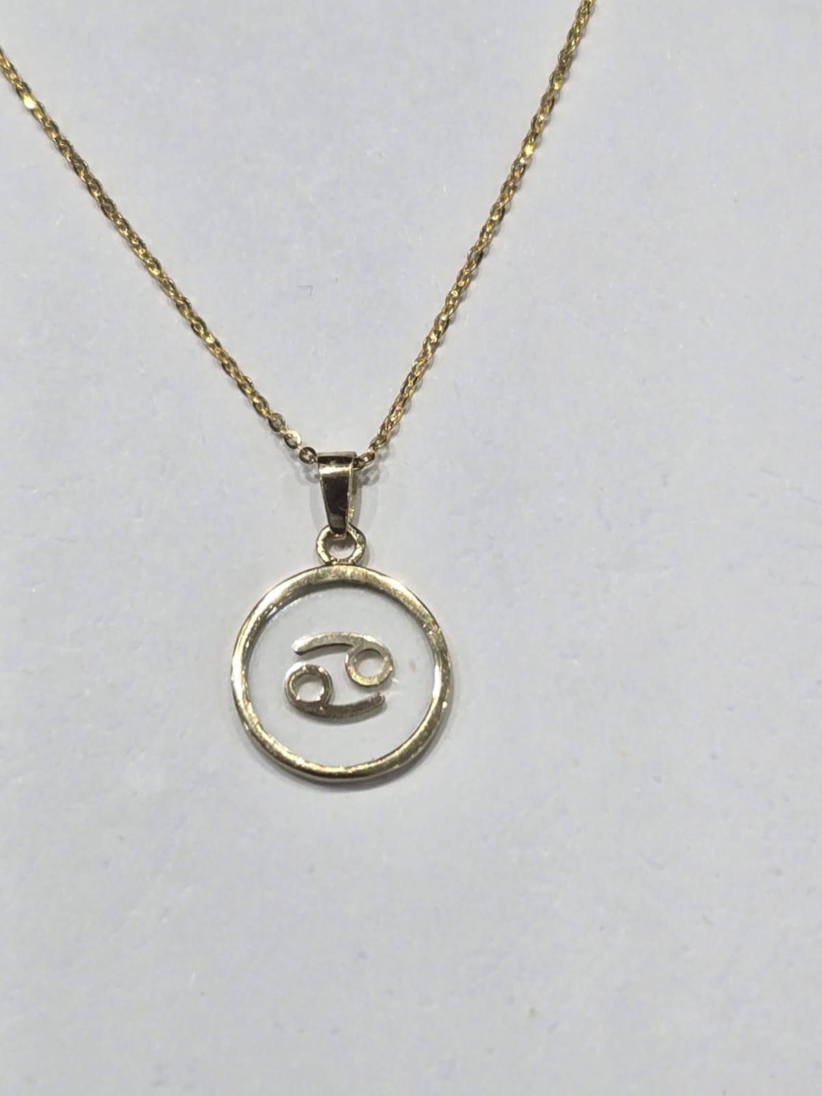 Pendant ''Less is more'' gold №78