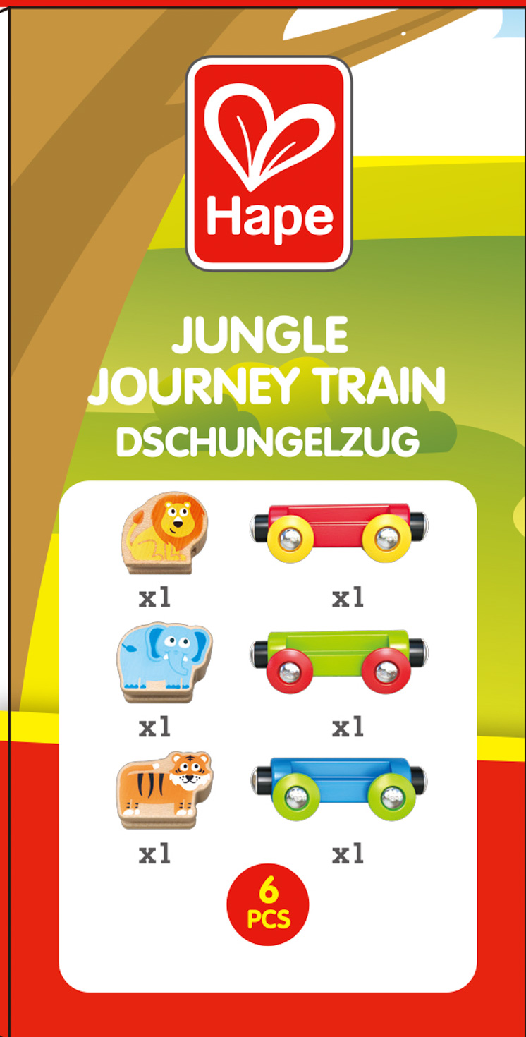 Train Jungle Journey  «Hape» HP-H3807