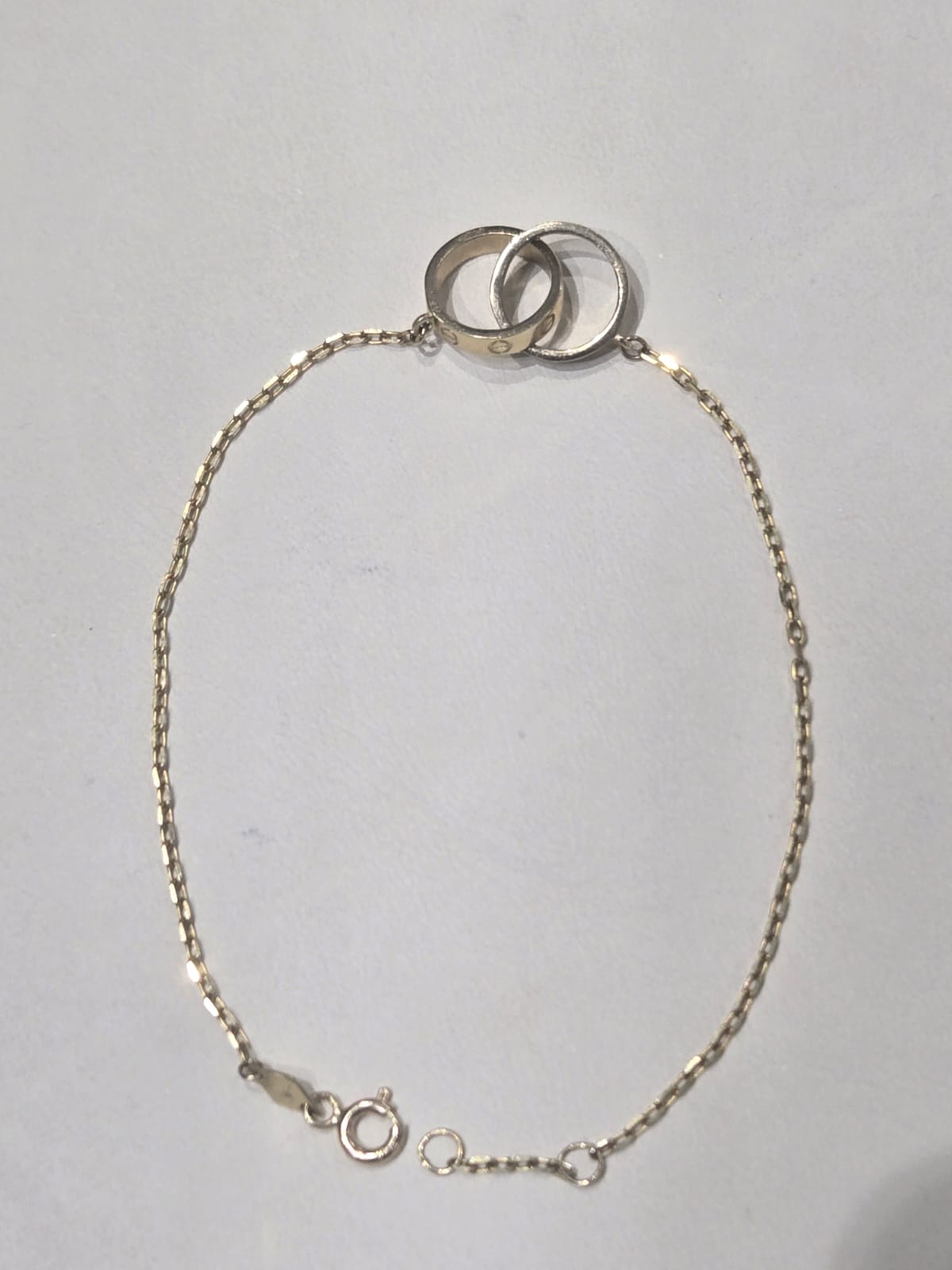 Bracelet `Less is more` gold №153