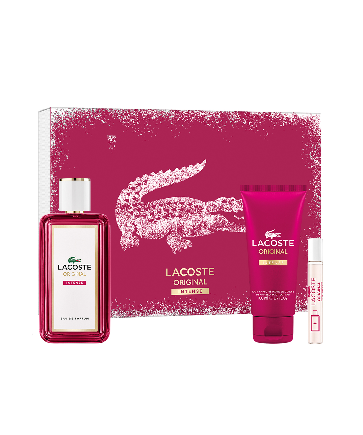 Парфюм «Lacoste» Original Intense LC025C01, женский, 100+7.5+100 мл