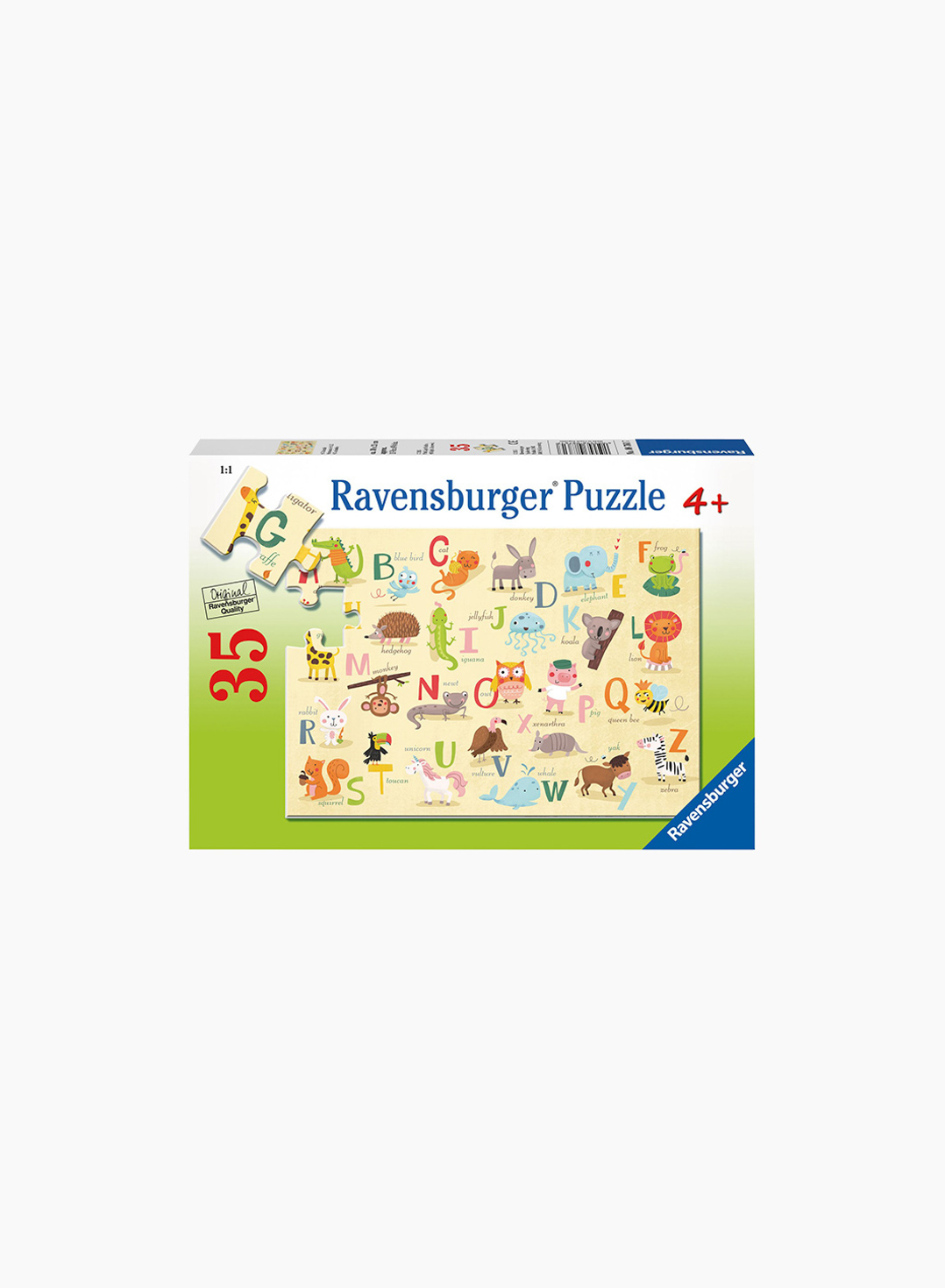 Ravensburger Puzzle A-Z Animals 35p