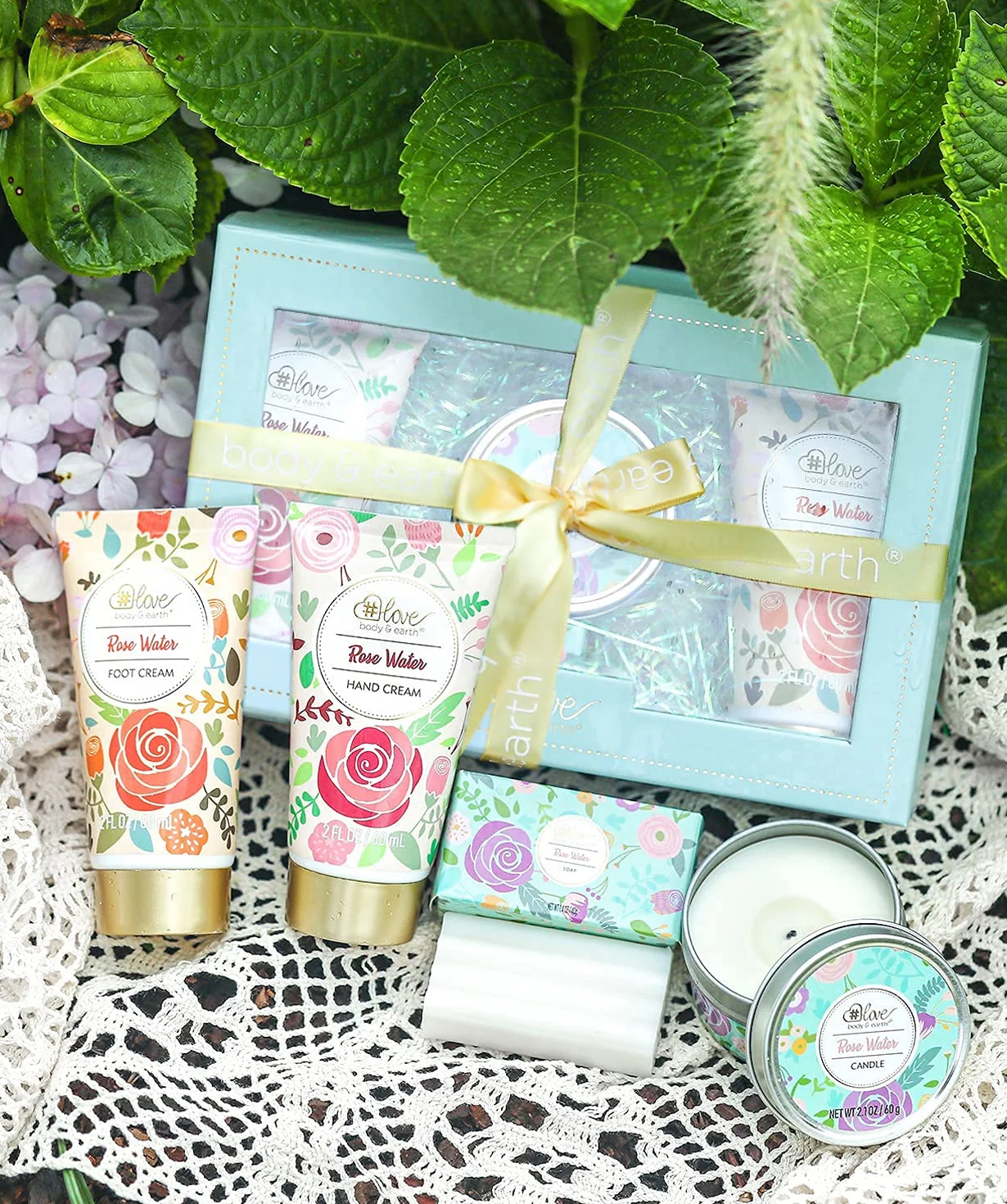 USA. gift box №420 Rose Water