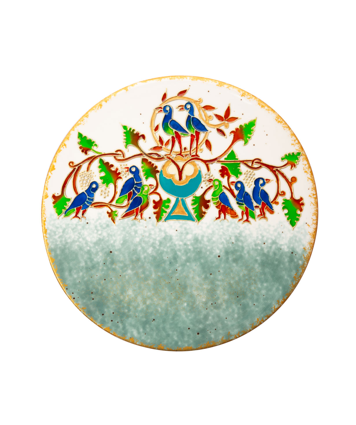 Plate `Taraz Art` decorative, ceramic №12