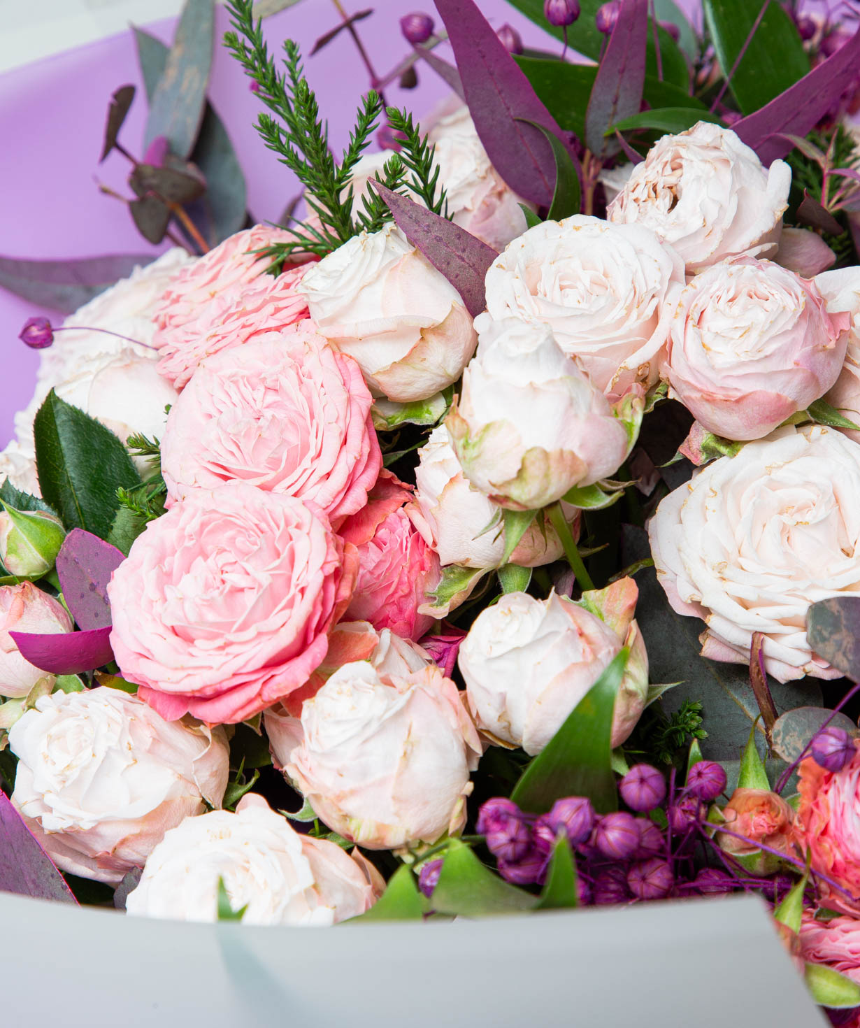 Bouquet «Tiberina» with spray roses