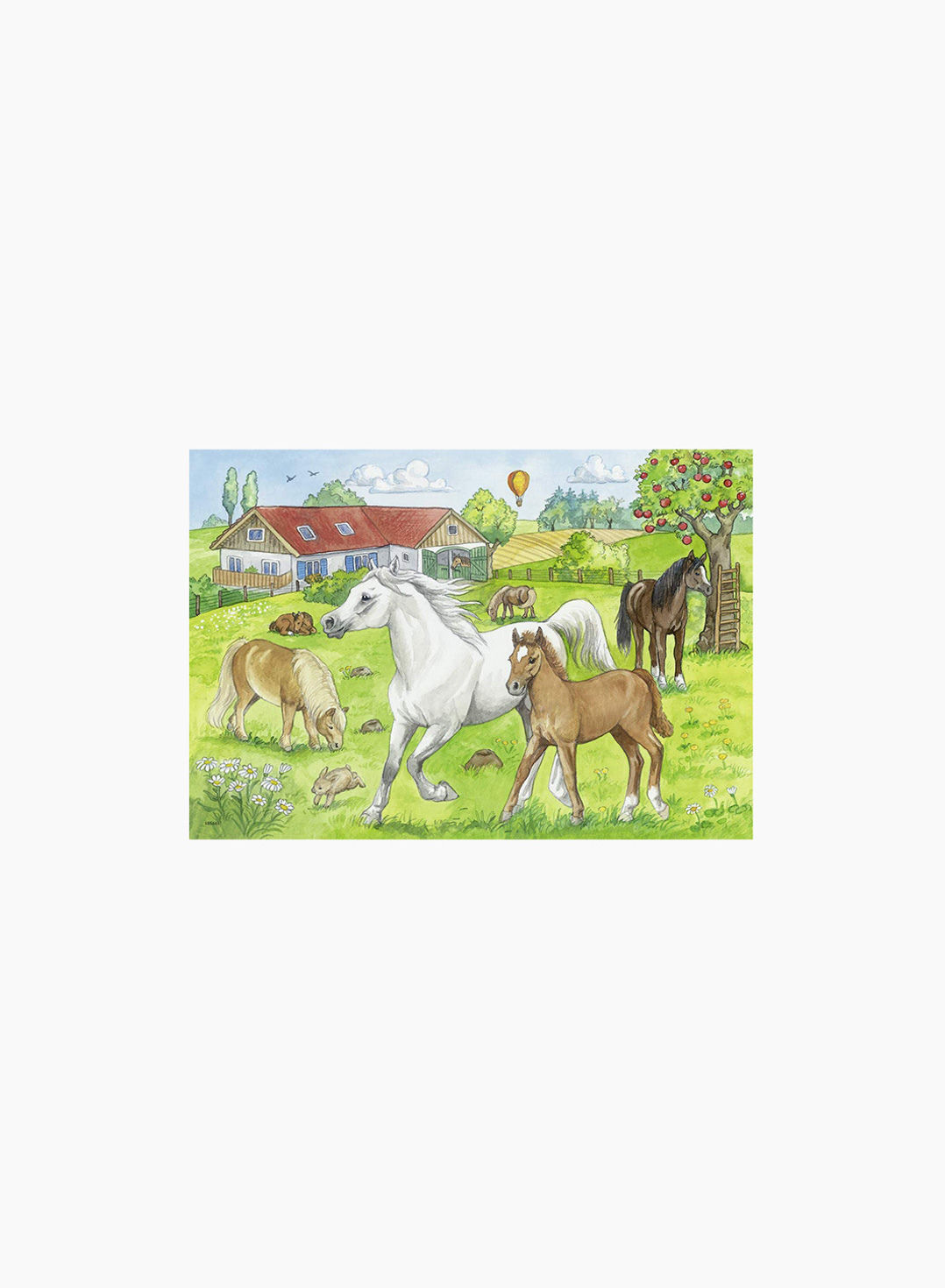 Ravensburger Puzzle At the stables 2x24p