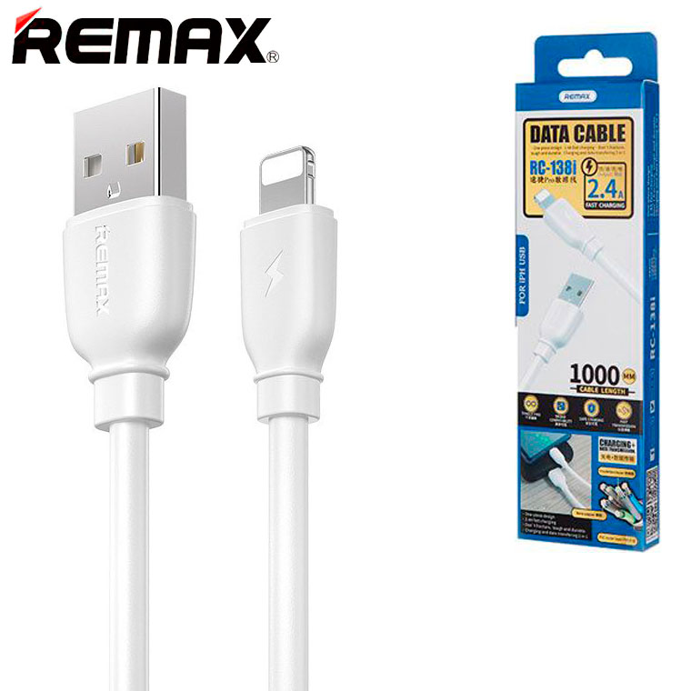 Մալուխ «Remax» RC 138i. Usb-Iph