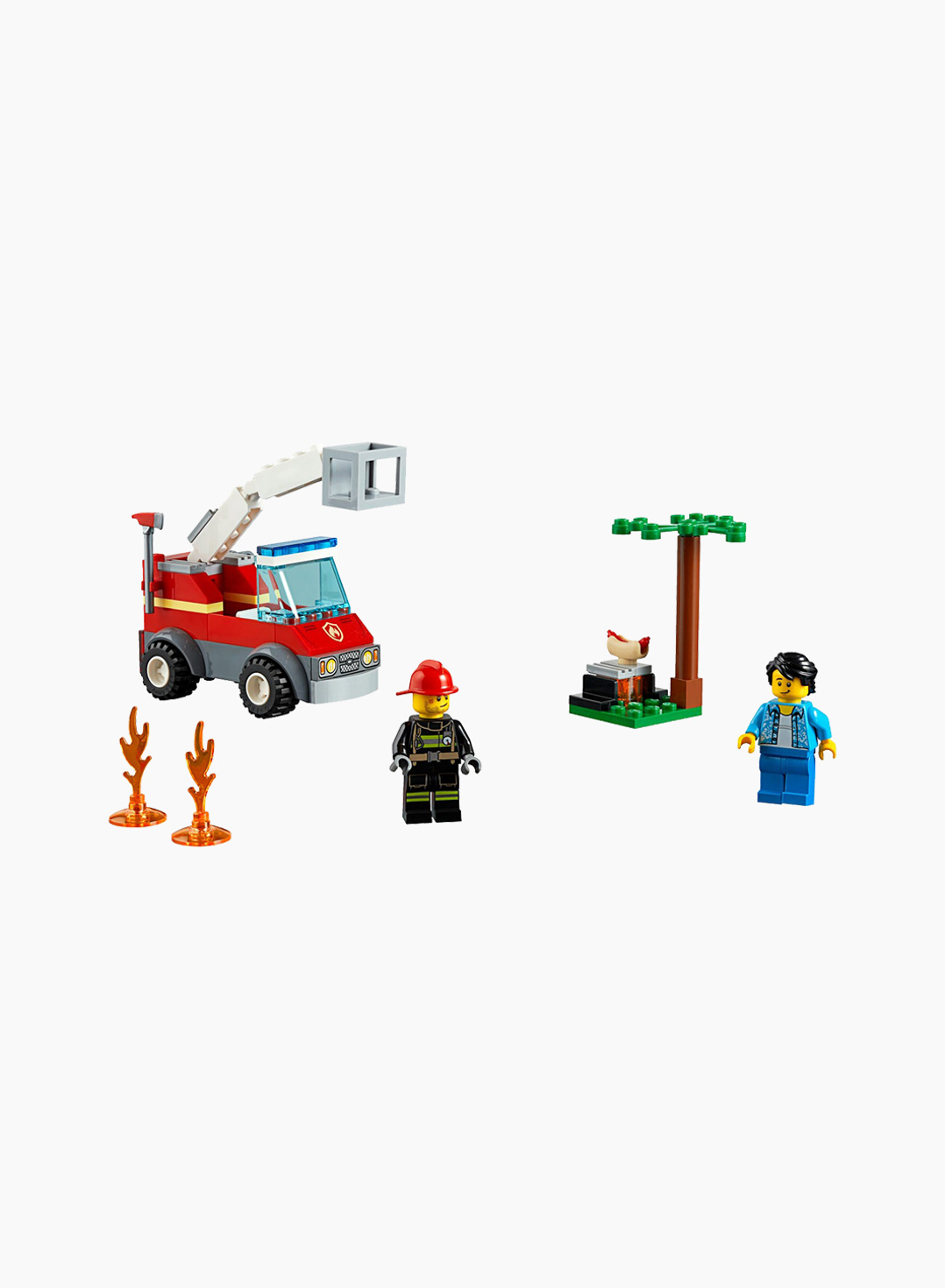 Lego City Կառուցողական Խաղ «Հրդեհ` Պիկնիկի Ժամանակ»